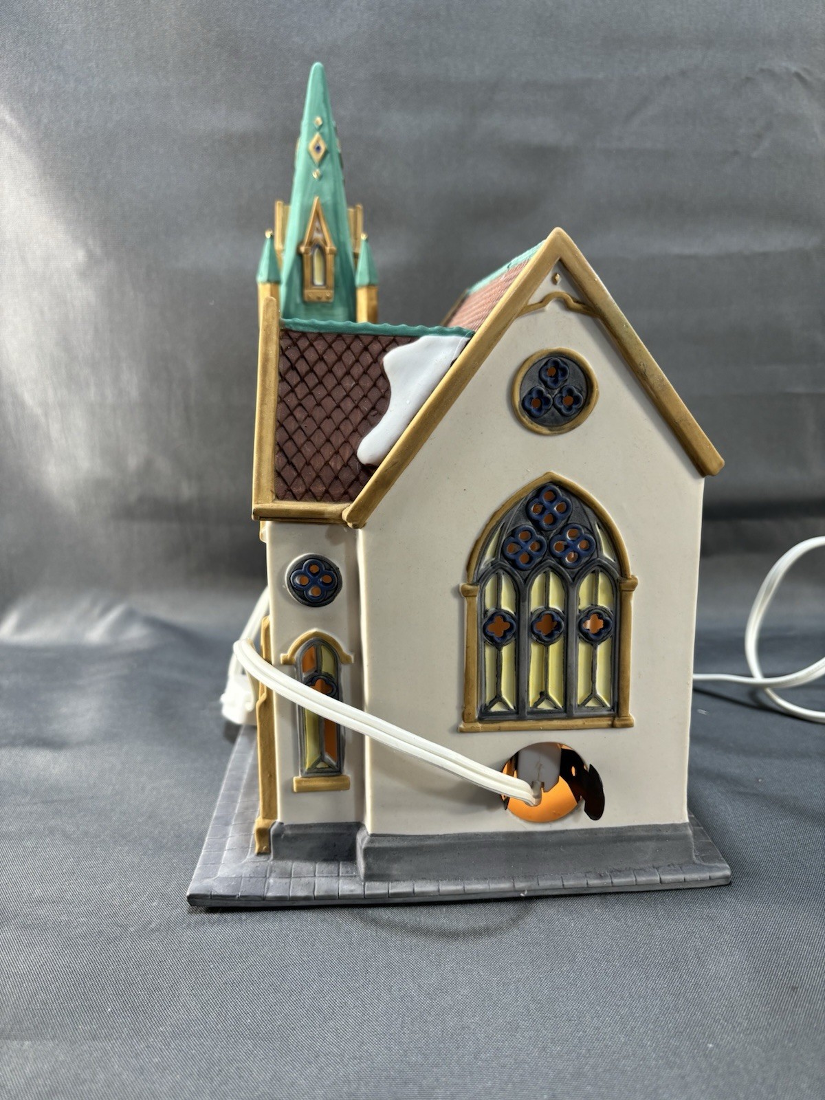 Dept 56 All Saints Corner Church Heritage Village Collection 5542-5 Retired 1990