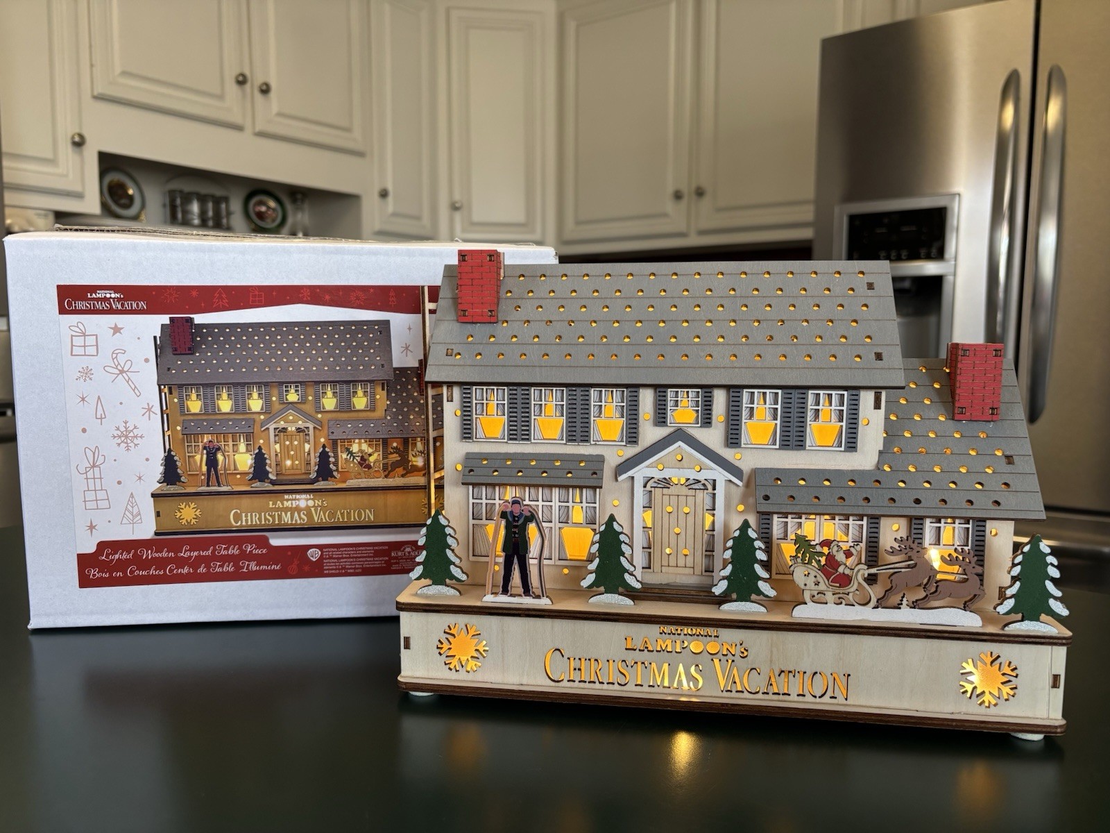 National Lampoon’s Christmas Vacation LED Lighted House Kurt Adler 2025