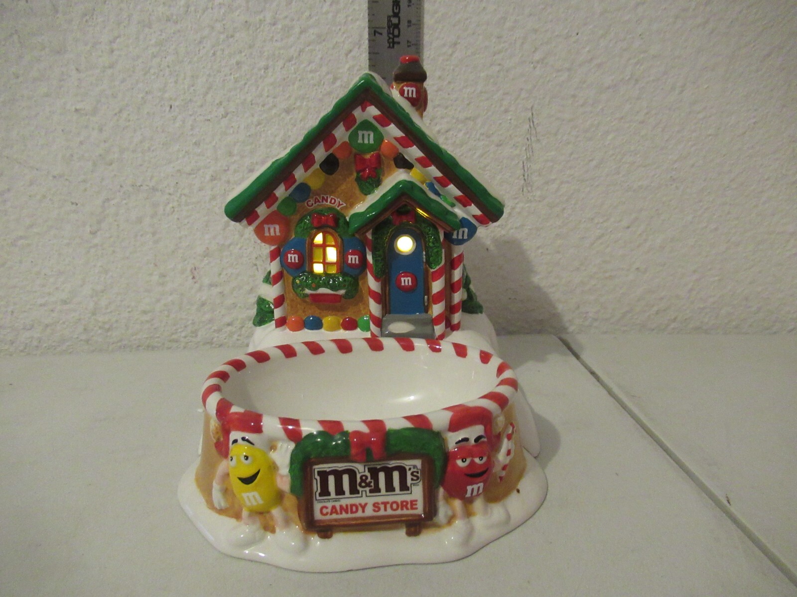Dept 56 M&M’s Candy Store House & Dish NICE with box