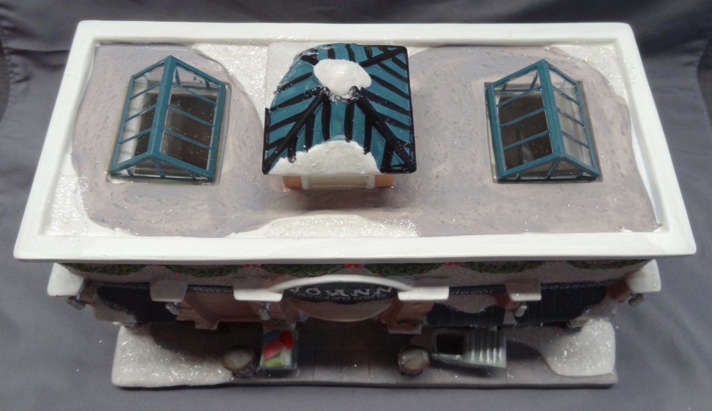 Holiday Inspirations Jo-Ann Fabrics and Craft Store Light-Up Illuminated Village