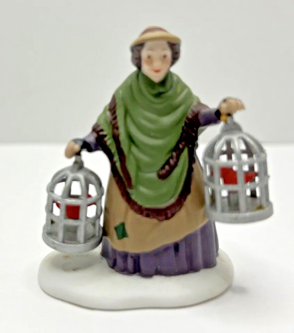 The Bird Seller Department 56 #5803-3 Heritage Village Collection Acc Vintage