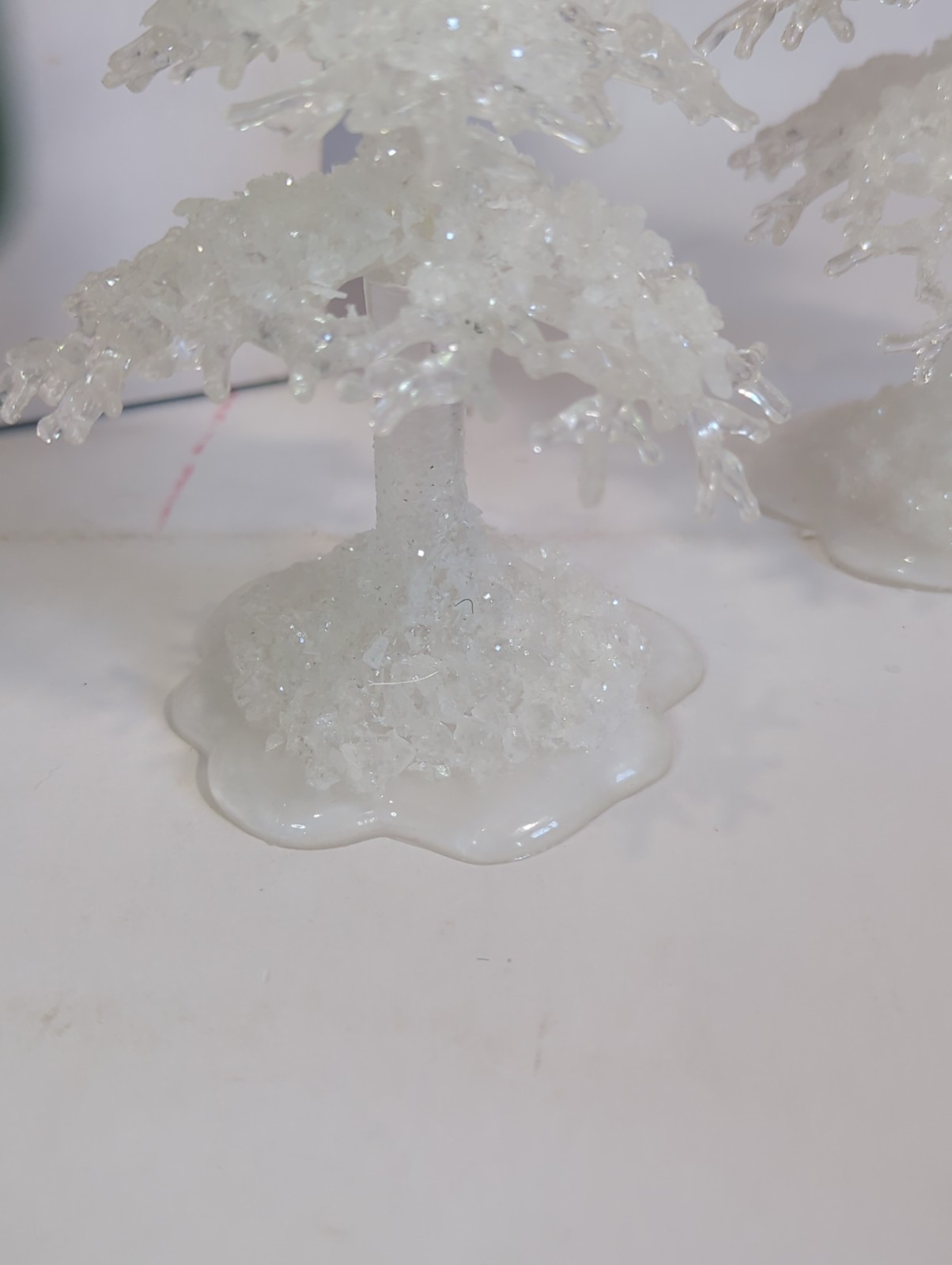 Dept 56 Village Accessories – Icy Trees, Medium – Set of 2 M1