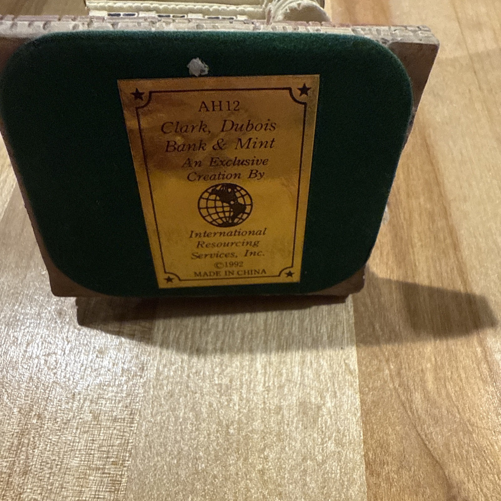 ‘Clark, DuBois Bank & Mint’ Model AH12 Pre-owned 1992