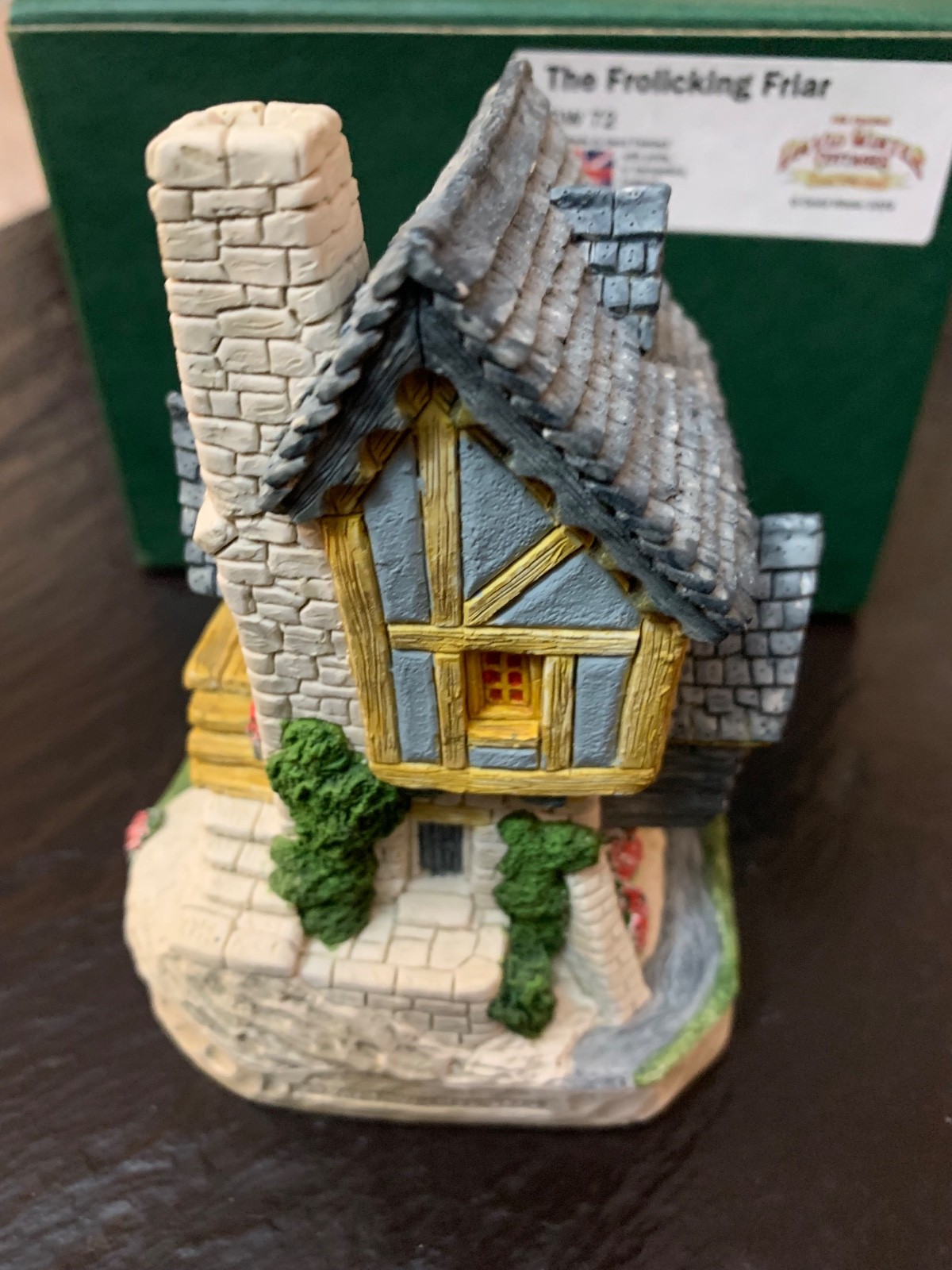 David Winter Frolicking Frair Handmade and Hand painted FDW 72 2009