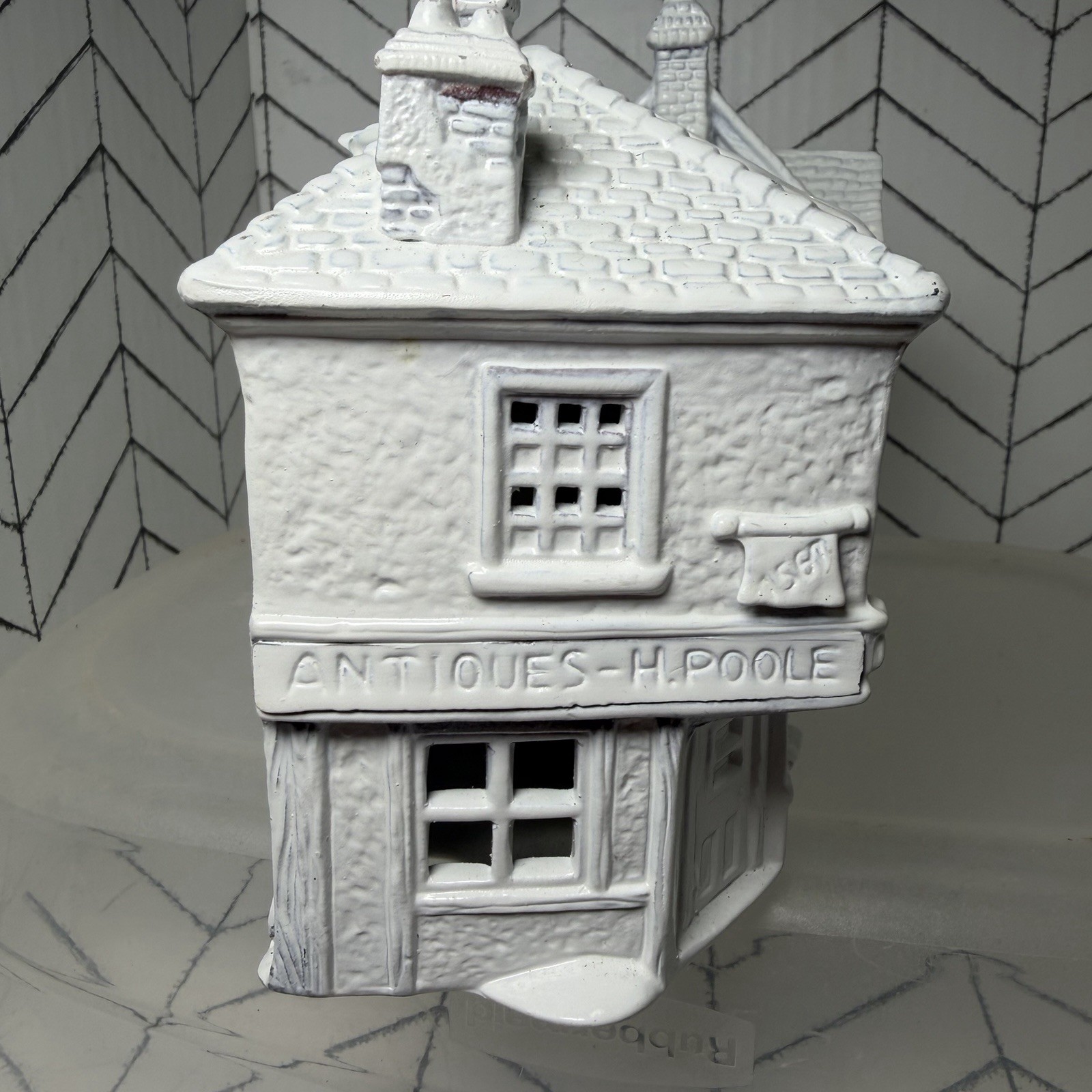 Dept 56 Unfinished Ceramic Bisque Dickens The Old Curiosity Shop Retired 1987