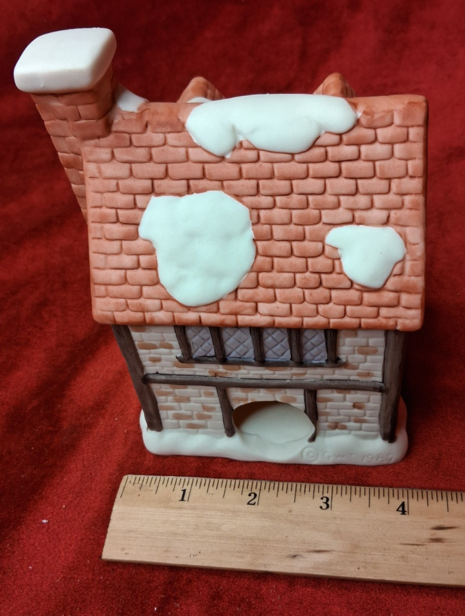 Vintage Americana Lite Houses Gifts & Candies Village Shop Boxed Working 1987
