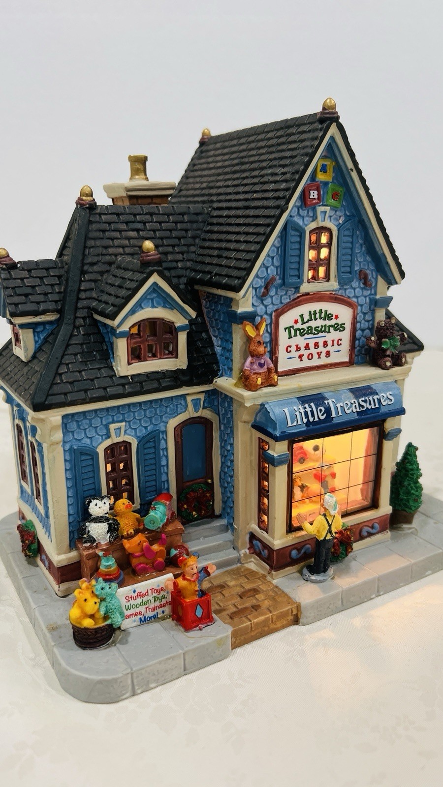 Lemax “ Little Treasures Classic Toys” 45705 Retired 2014 Very Rare Item NEW !
