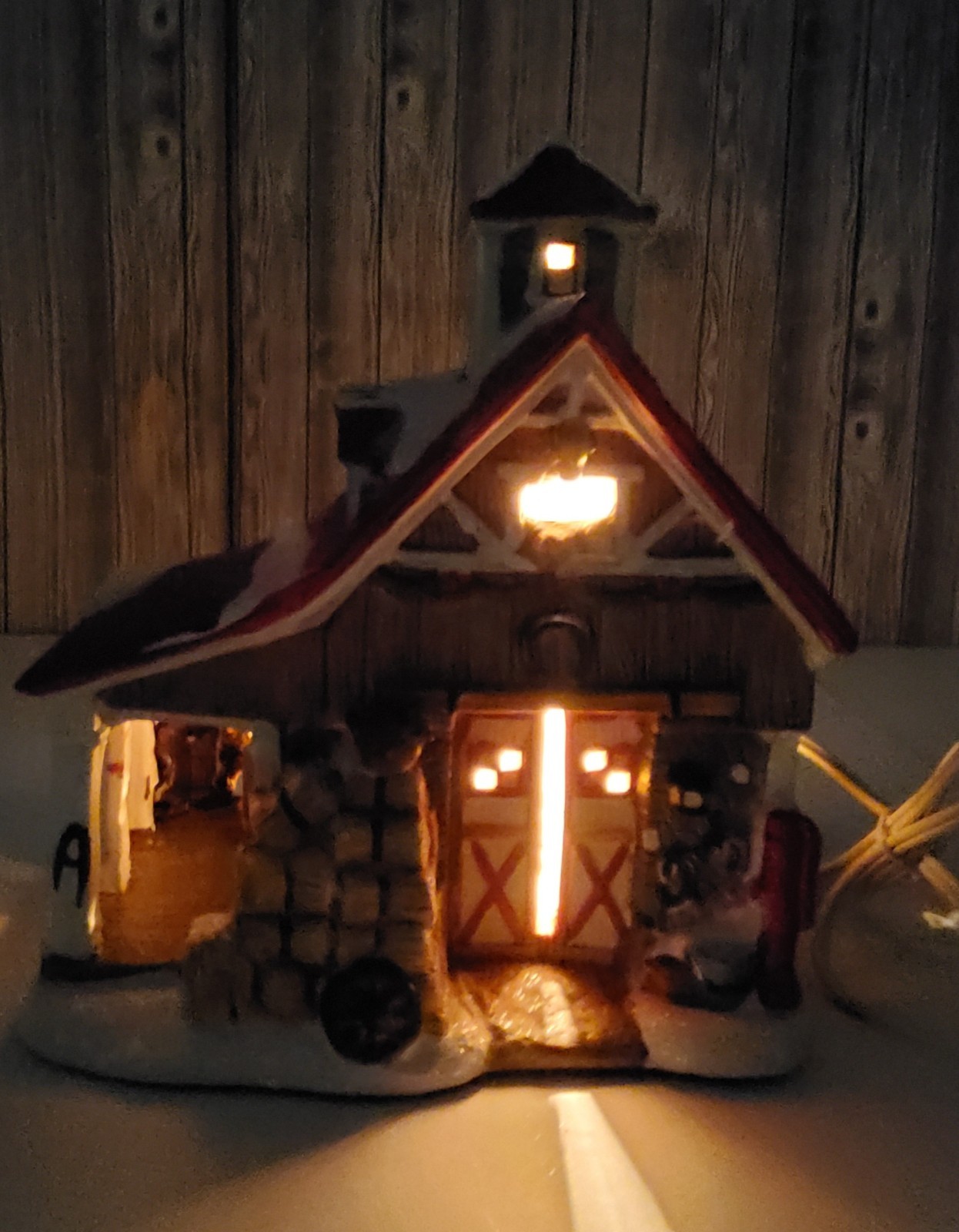 HOLIDAY INSPIRATIONS “STABLES” LIGHT UP HOUSE VILLAGE YEAR 2011