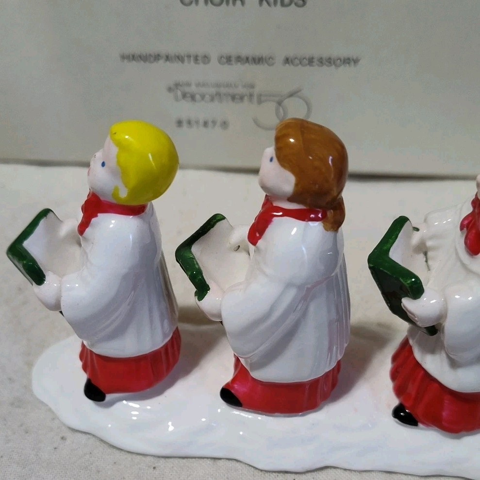 Dept 56 Choir Kids