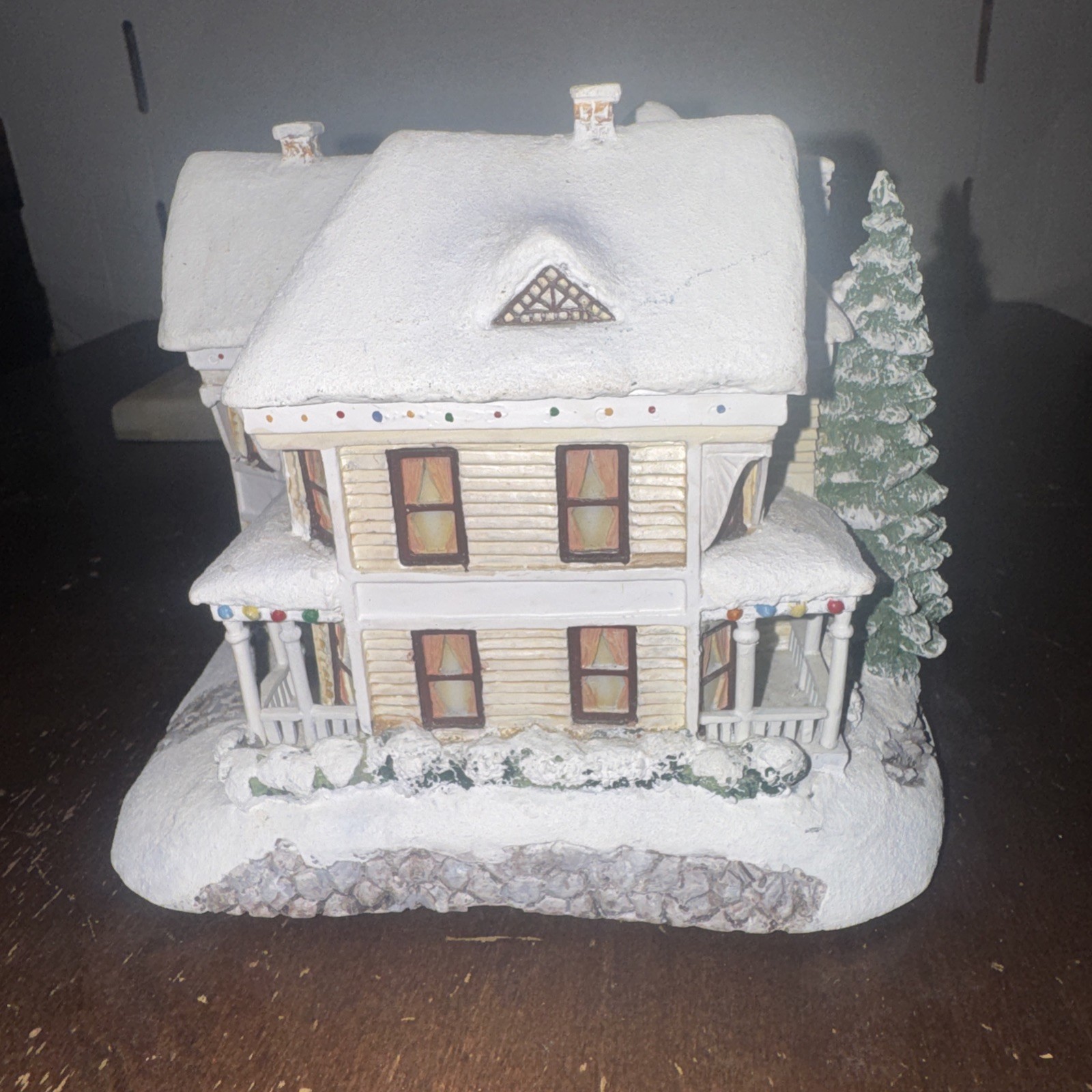 Hawthorne Village, Thomas Kinkade Lighted Christmas Village, Victorian Incomplet