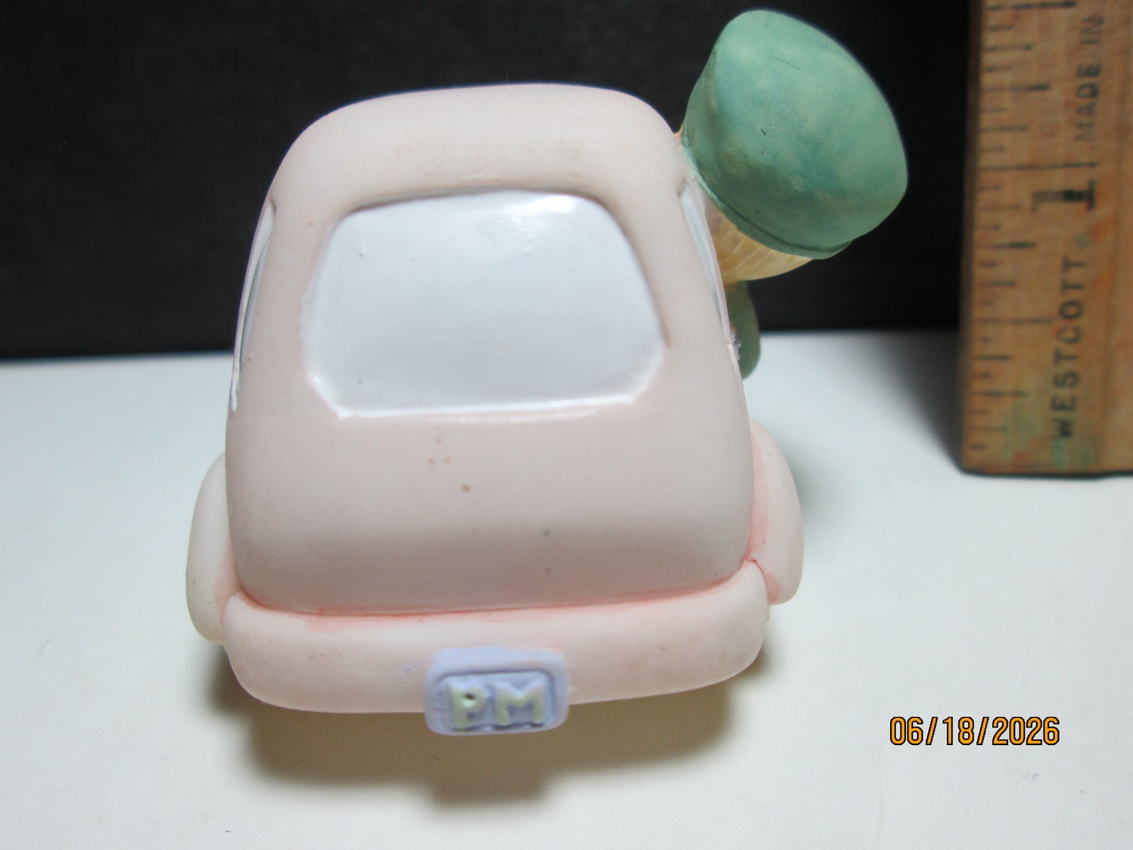 VTG Precious Moments Special Delivery US Mail Car w/Mailman – 2001 HV, 79384A