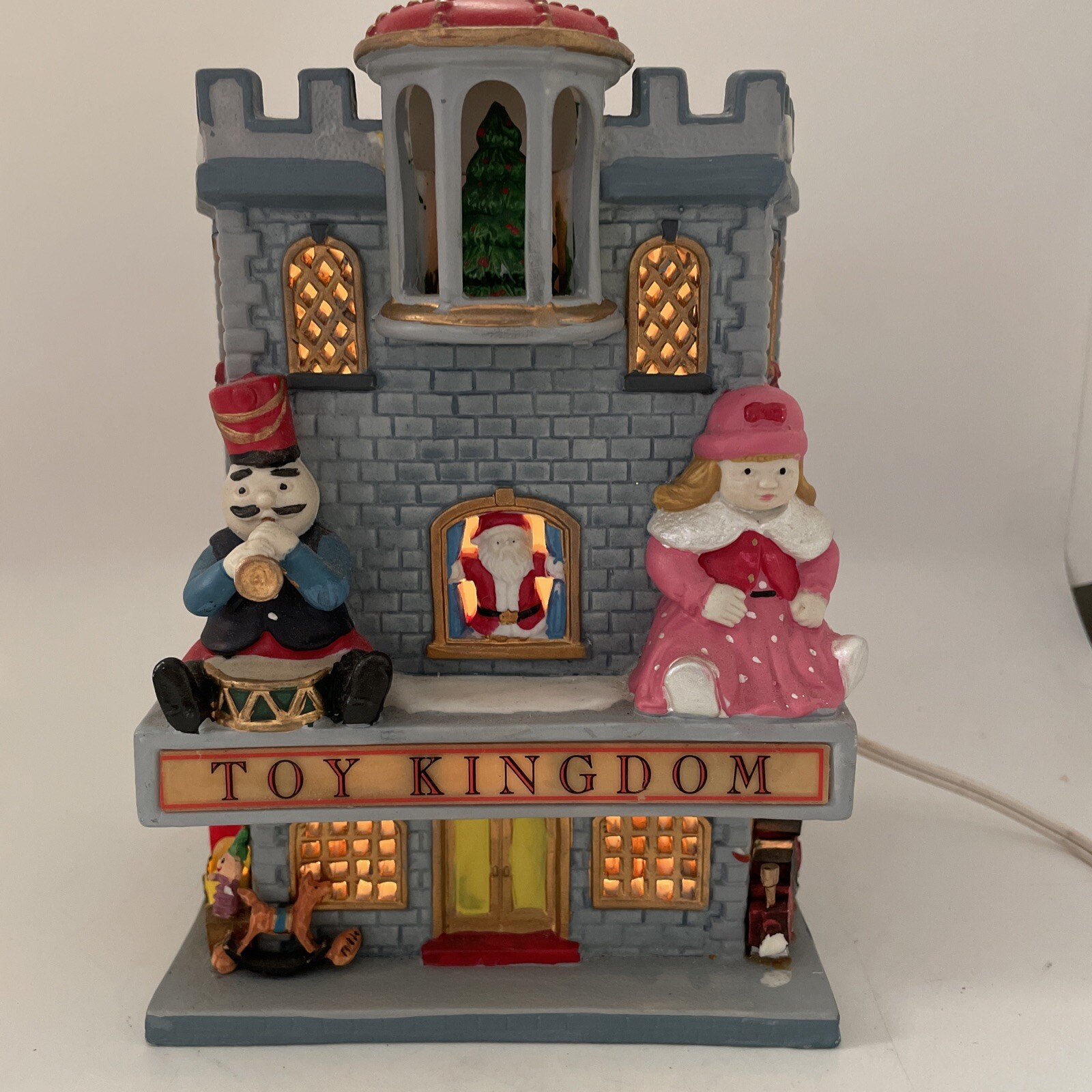 Lemax TOY KINGDOM Table Accent Jukebox Junction Village Collection “READ DESC”