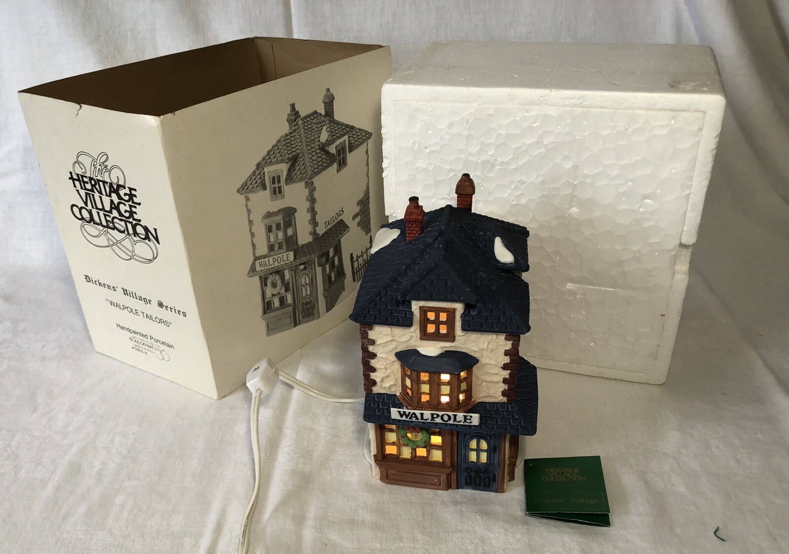 Department 56 Walpole Tailor Dickens Village Merchant Shop 59269