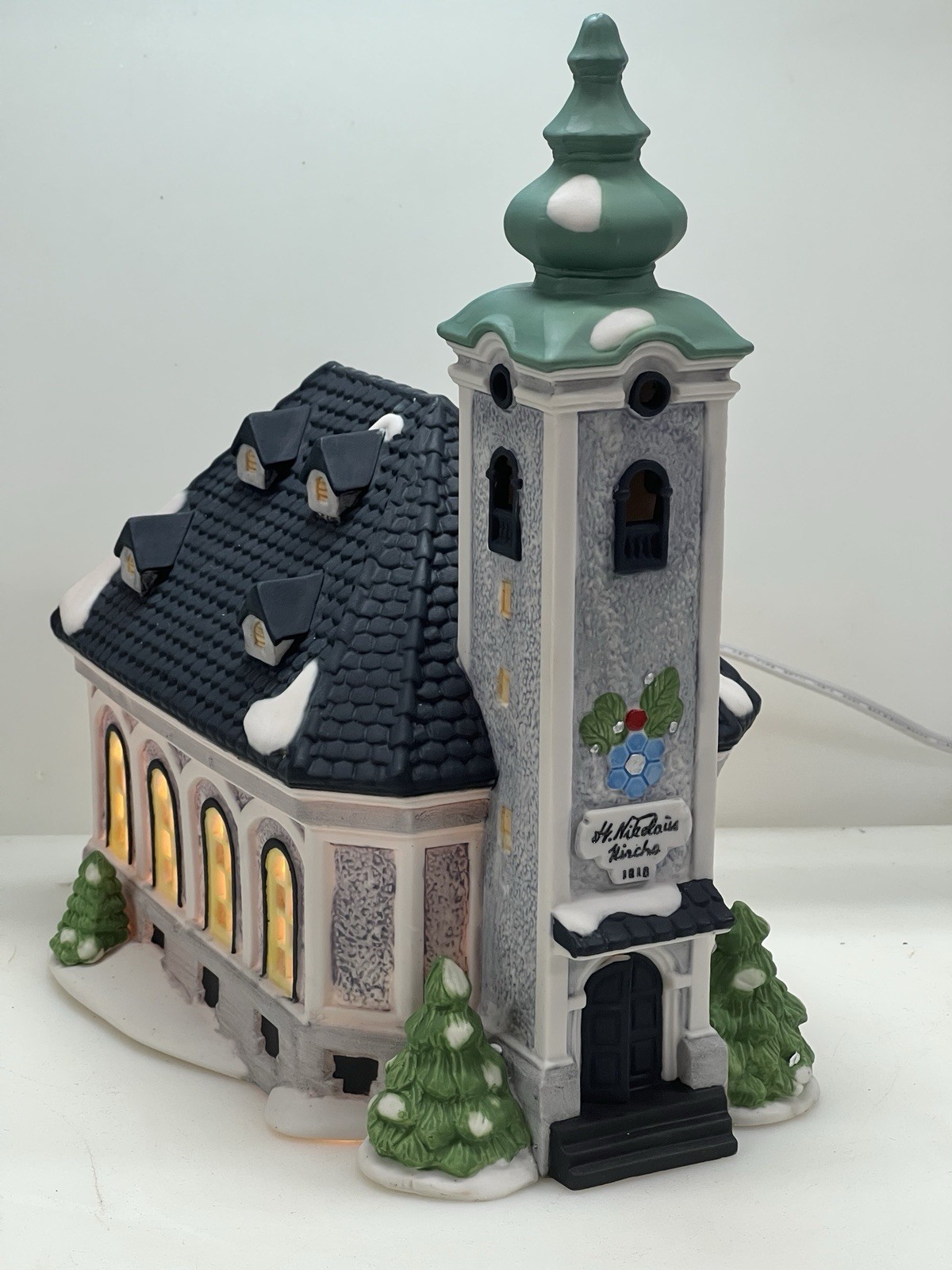 Dept 56 Alpine Village Series St Nikolaus Kirche #56170 Retired 1981 Mint !