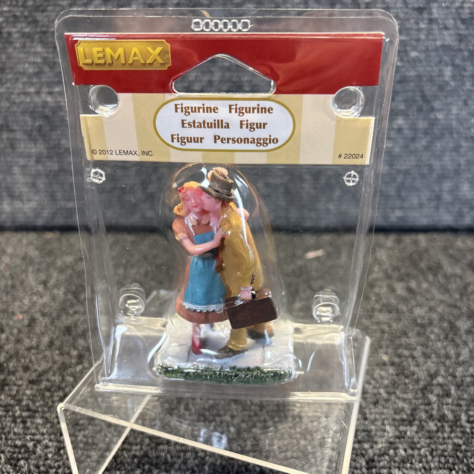 Lemax~Coventry Cove~Off to Work Figurine~Retired~Jukebox Junction