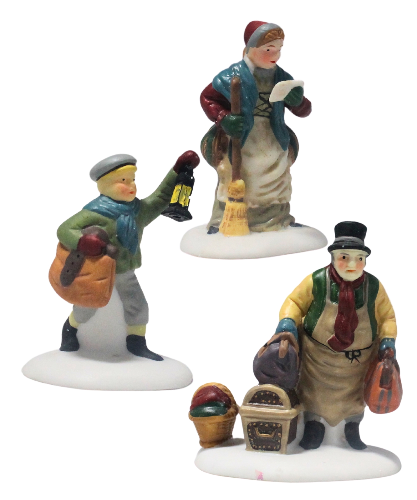 Department 56, Come Into The Inn, Dickens Village (55603) Set of 3, NIB