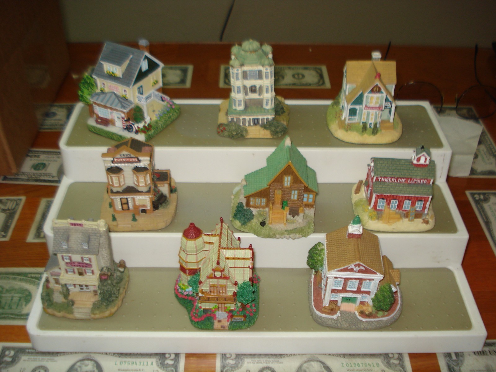 LIBERTY FALLS ~ AMERICANA COLLECTION ~ LOT #11 ~ 9 FIGURES ~ NEW IN BOX ~ LQQK