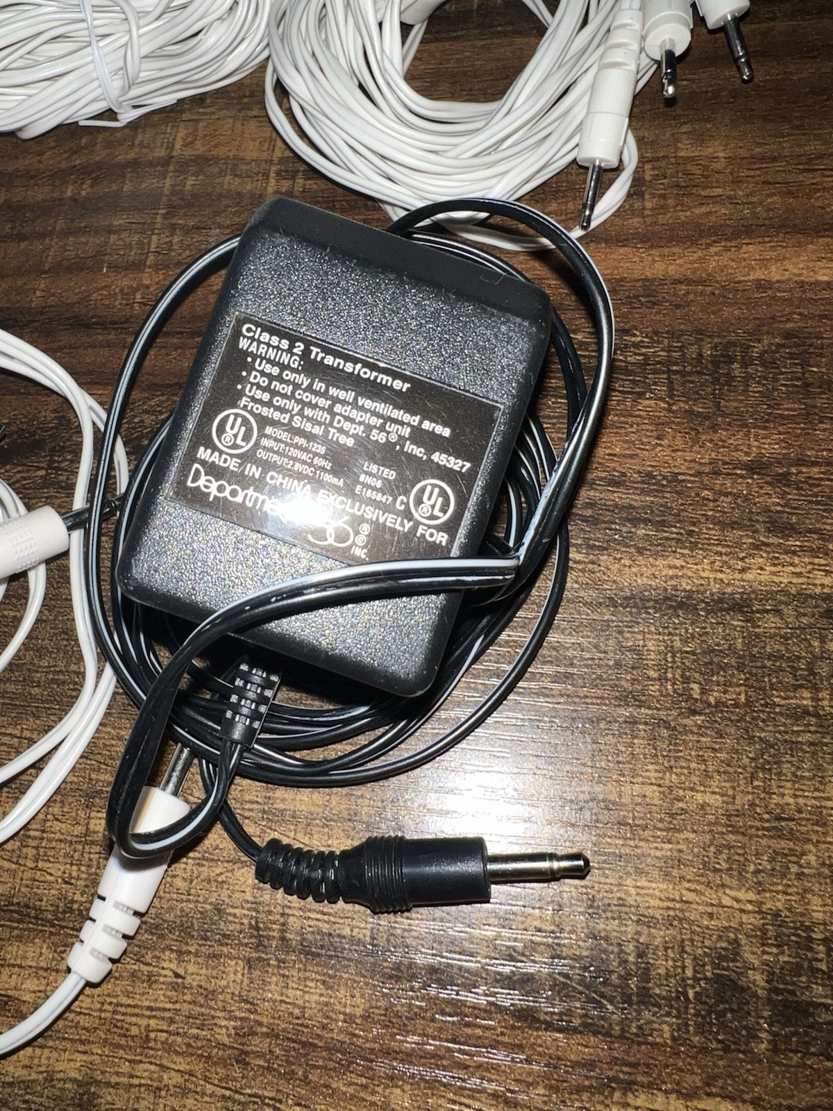 Dept 56 Light Accessory AC/DC Power Adapter 55026 2.5V Power Supply lot of 3 + 2