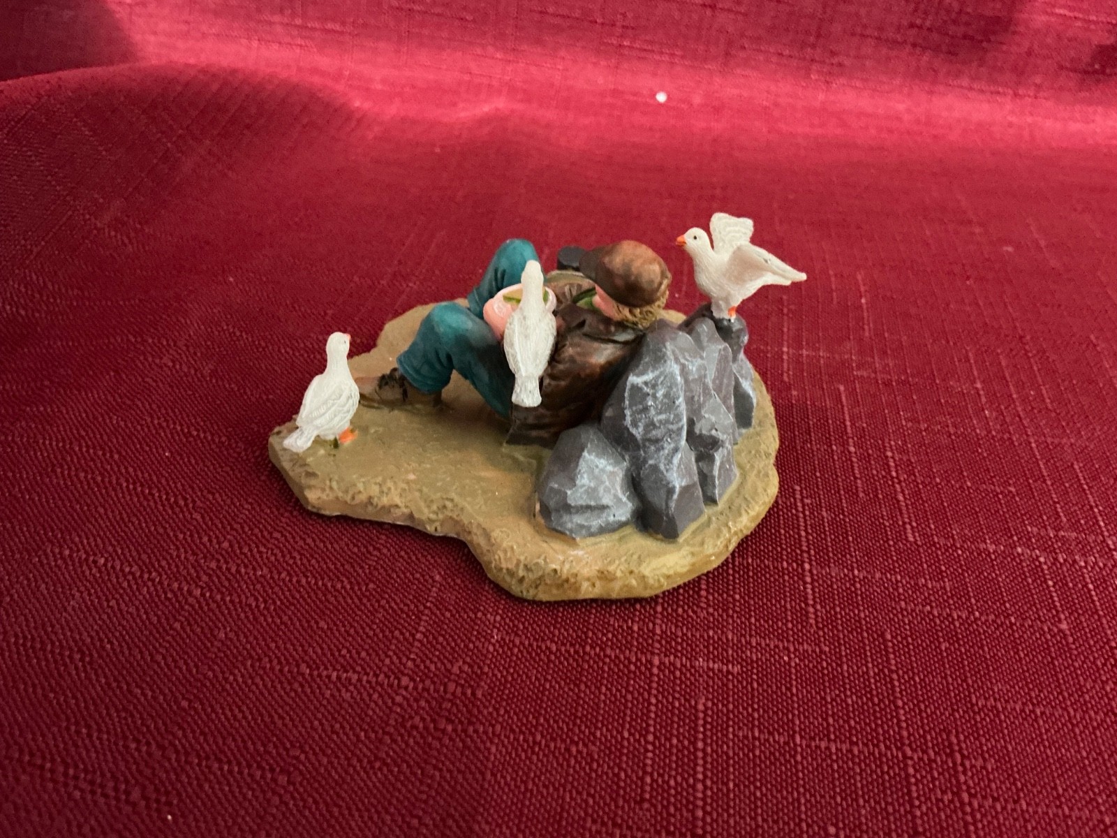Lemax 32700 – Decorative Figure “Easy Pickins” Seagulls Christmas Rare