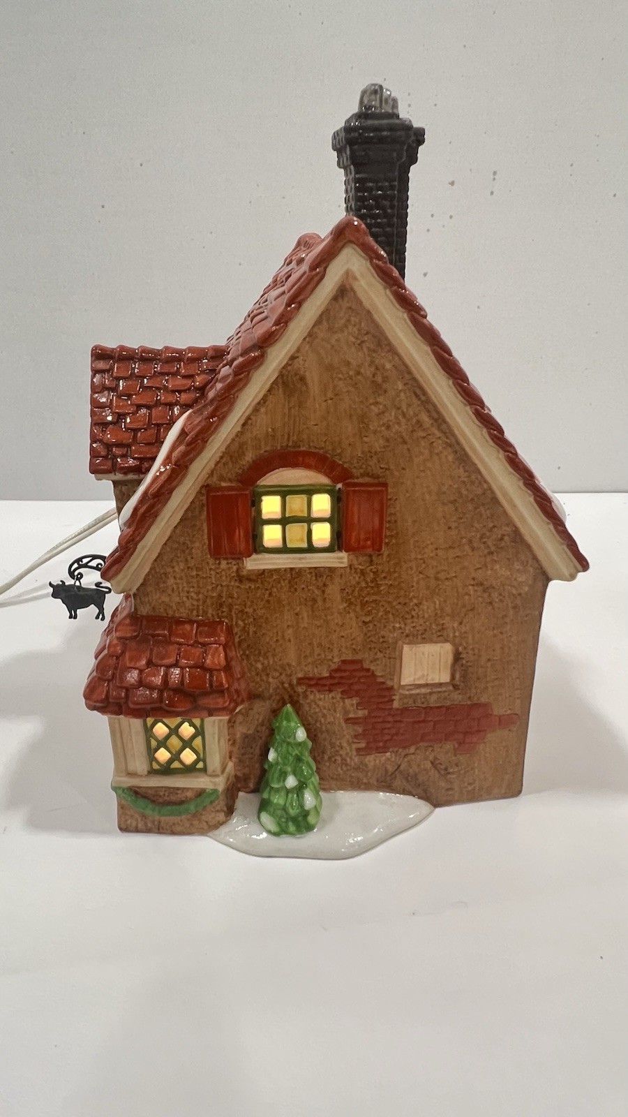 Dept 56 Dickens Village Series “ Chop Shop” 58331 Retired 1995 Excellent !