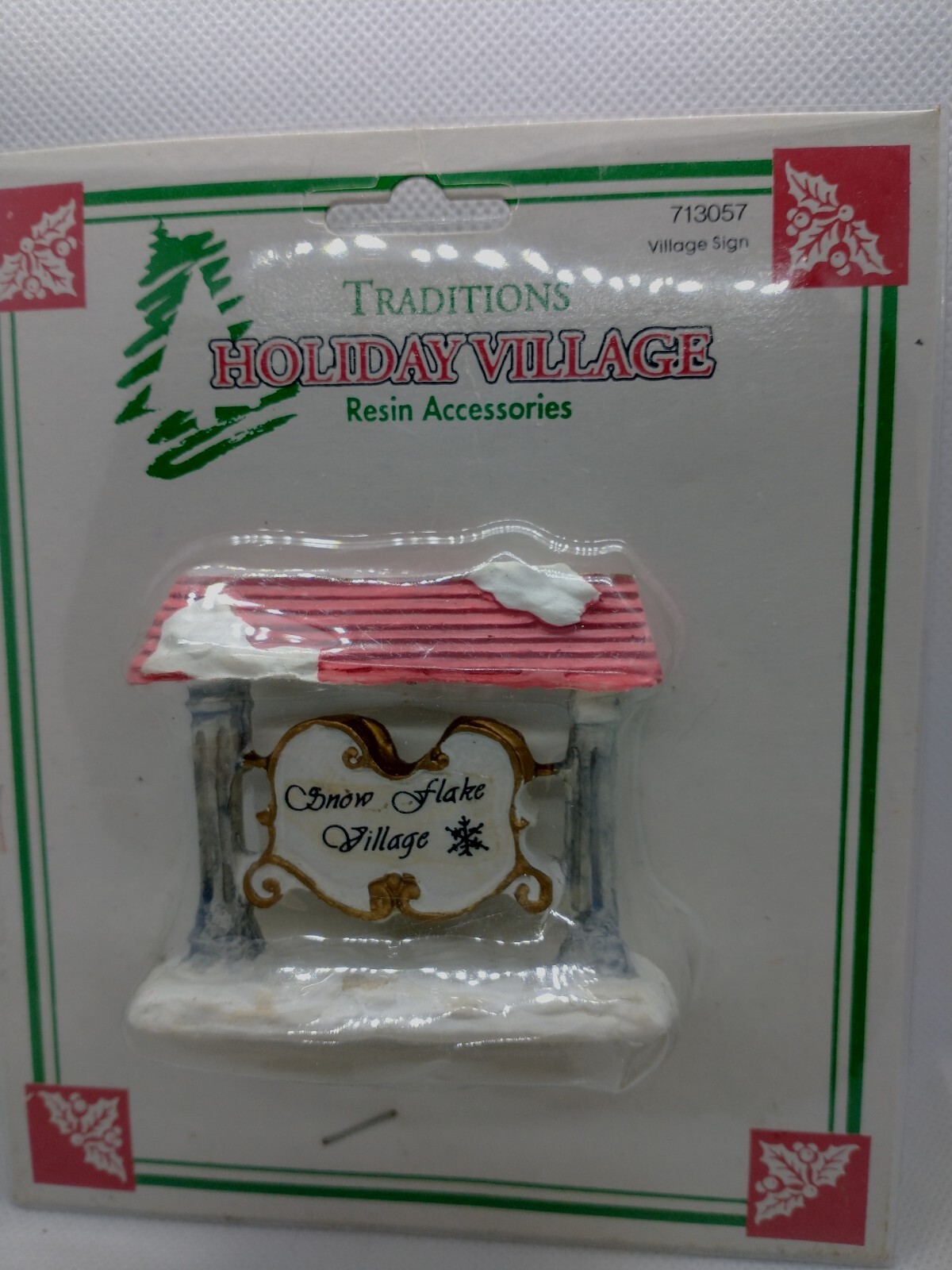 Dickens Collectables Sugar Creek County Mini Village Resin Accessories 1995