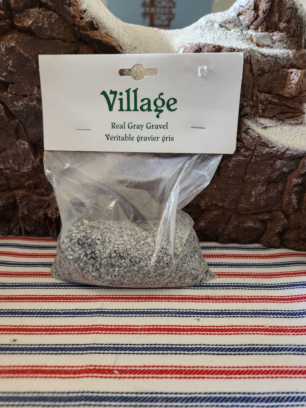 Dept 56 Village Accessory-Real Gray Gravel