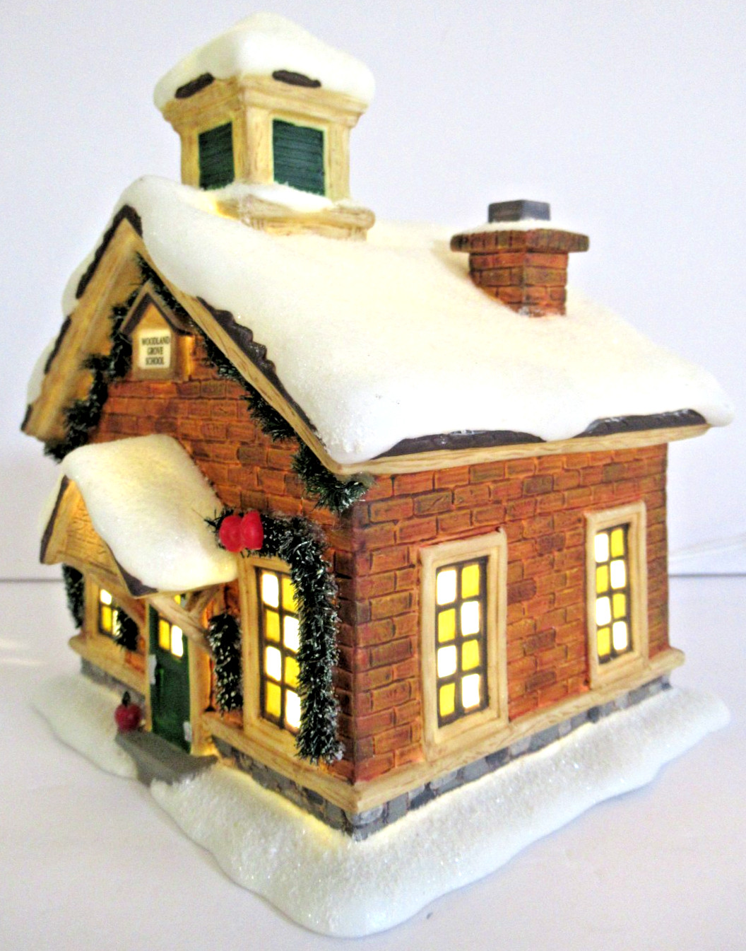 DEPT 56 / SIMPLE TRADITIONS: PINE ISLES “WOODLAND GROVE SCHOOL” (2003)~ RARE !!