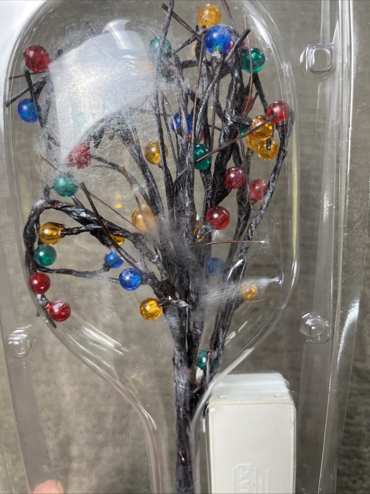 Lemax 2002 Christmas Village Accessories Lighted Winter Maple Tree Large 24782W