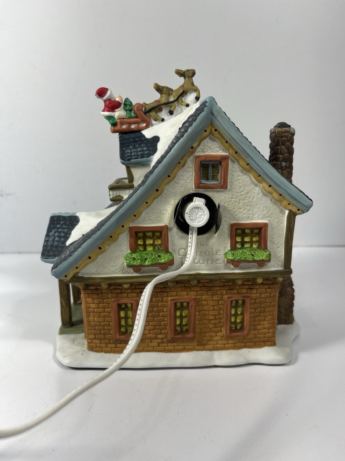 Carole Towne Collection Nick’s Toy Shop Lighted House 2002 In Box