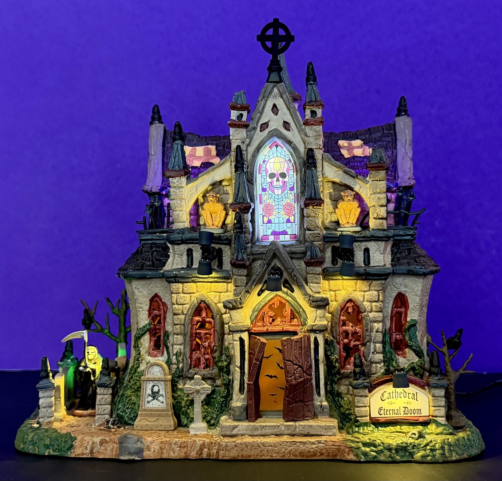 2026 Michaels Exclusive Lemax Spooky Town: Cathedral of Eternal Doom, NEW