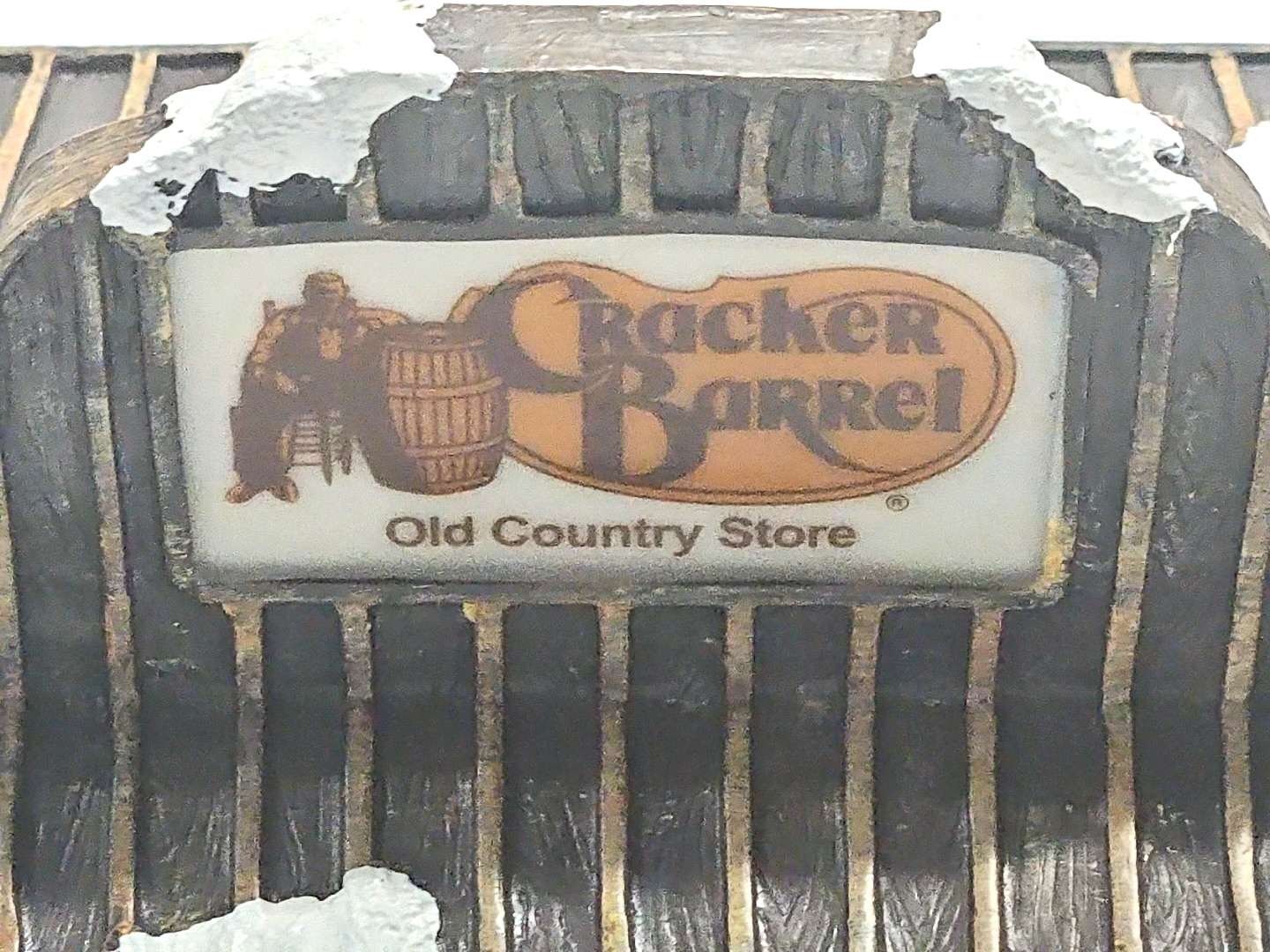 Vintage 2005 Cracker Barrel Old Country Store Christmas Village Replica with Box