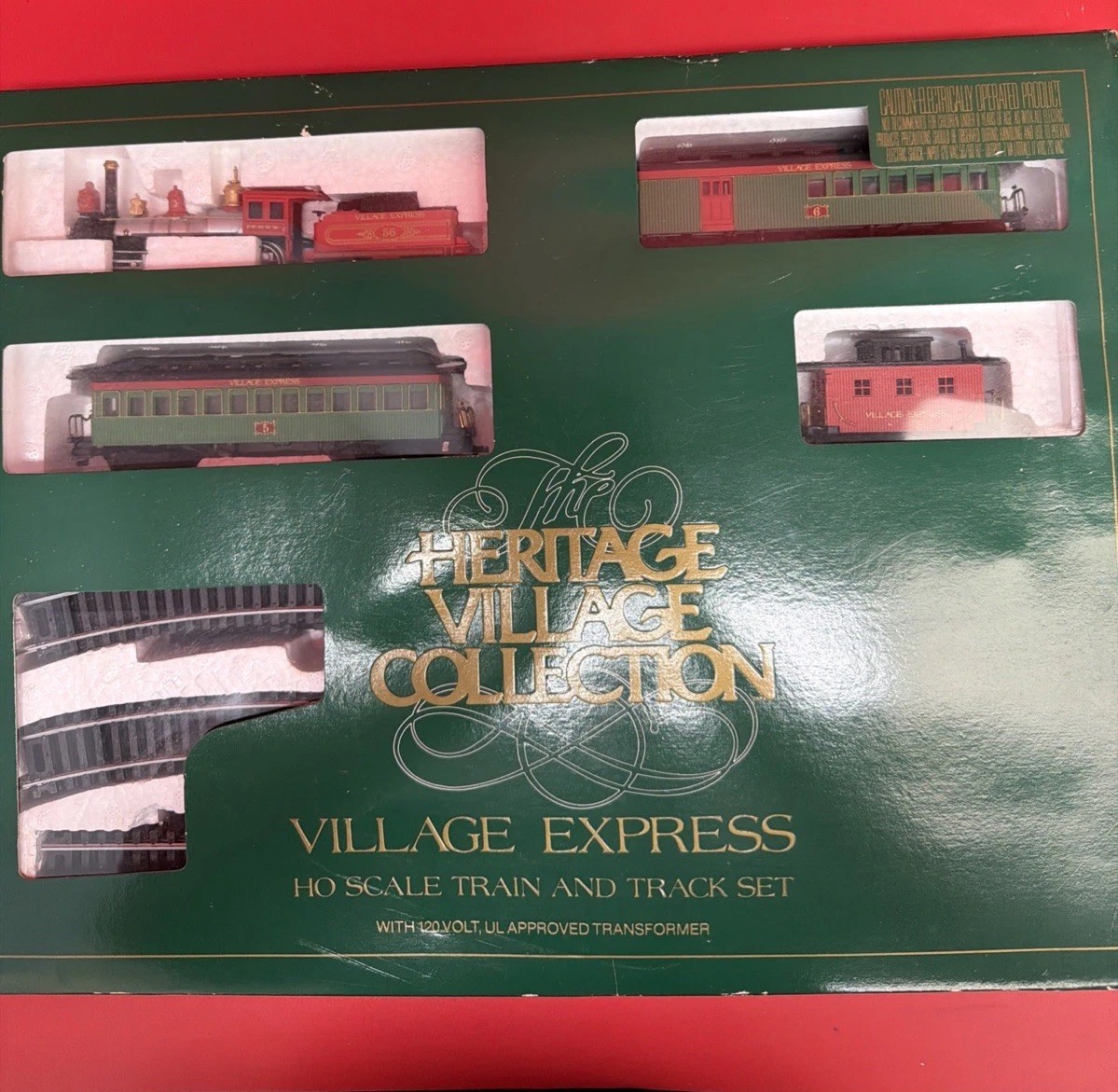 Bachmann Heritage Village Collection Village Express HO Train Set In Damage Box