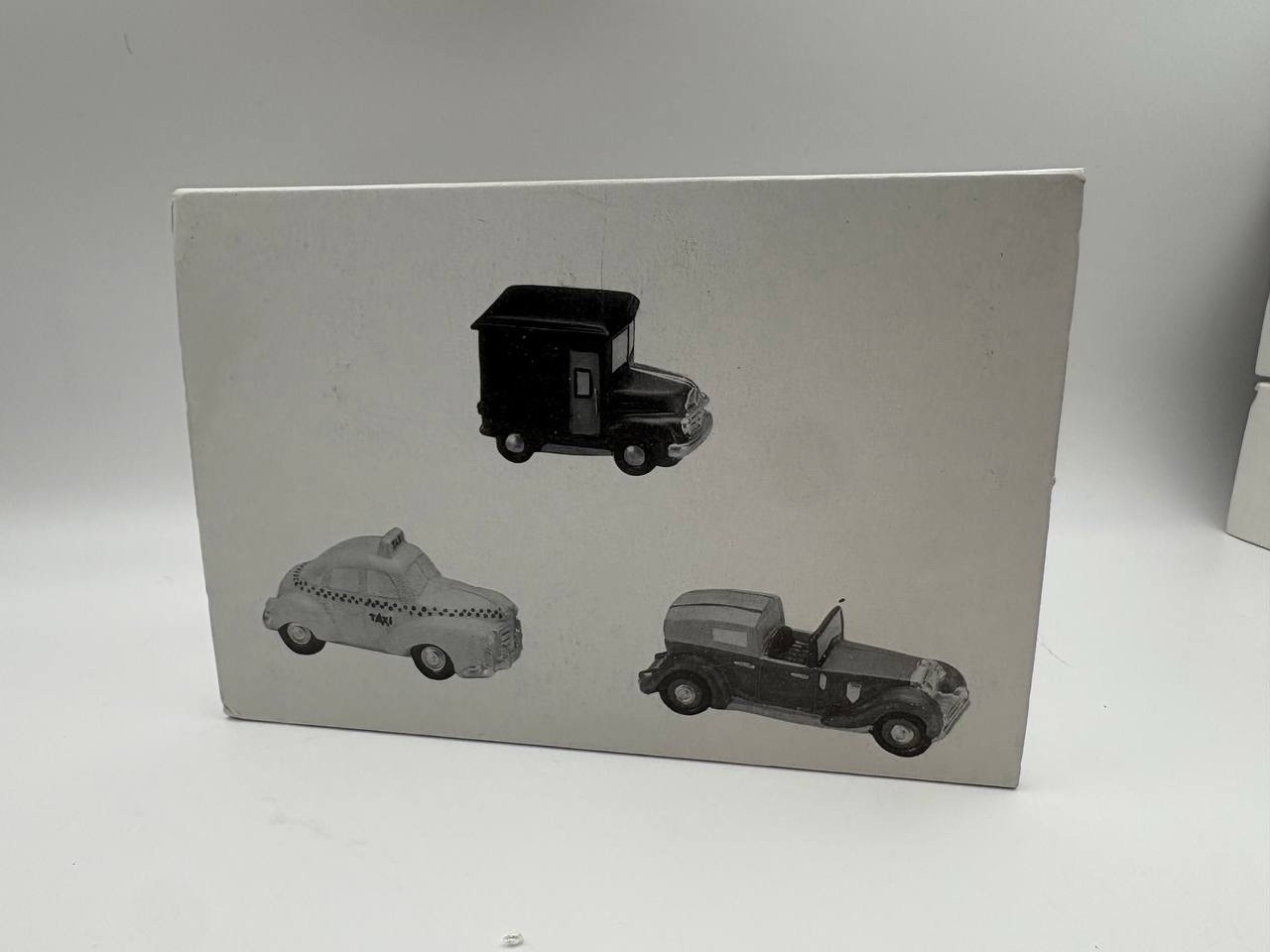 Department 56 Heritage Village Collection Automobiles Set of 3 #5964-1 NIB