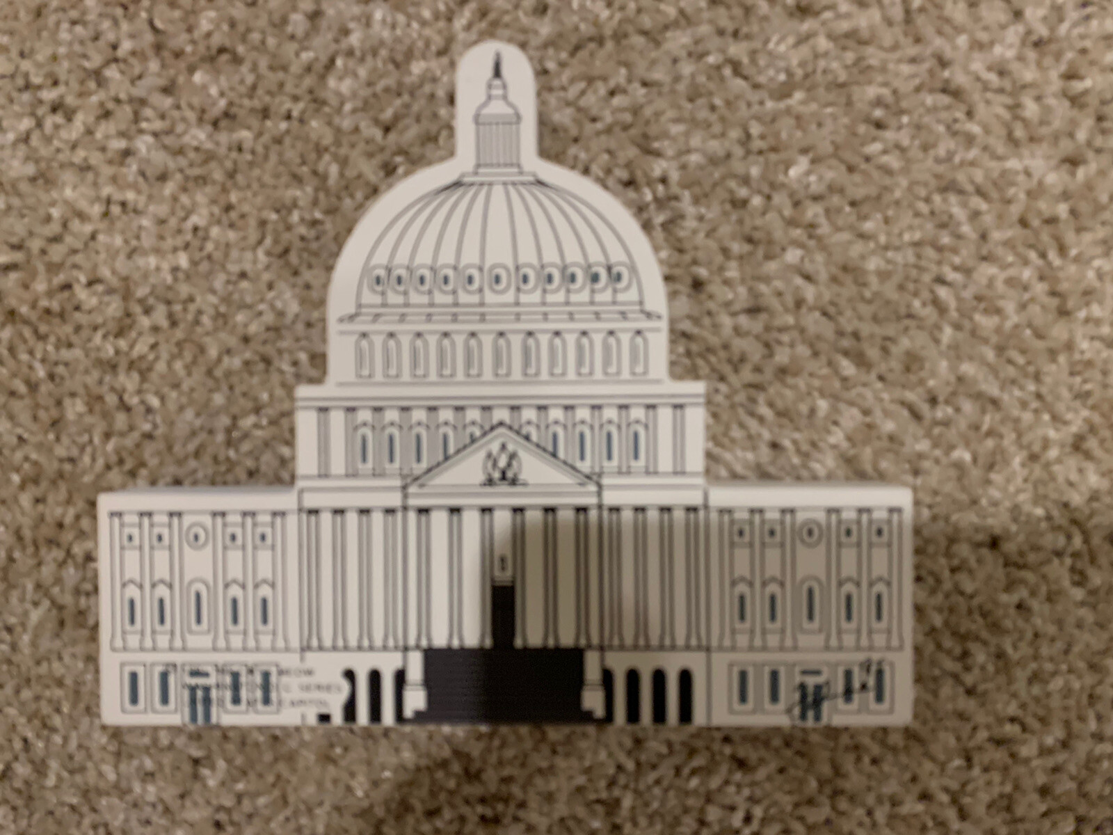Cat’s Meow Village The White House 1991 Washington DC Series