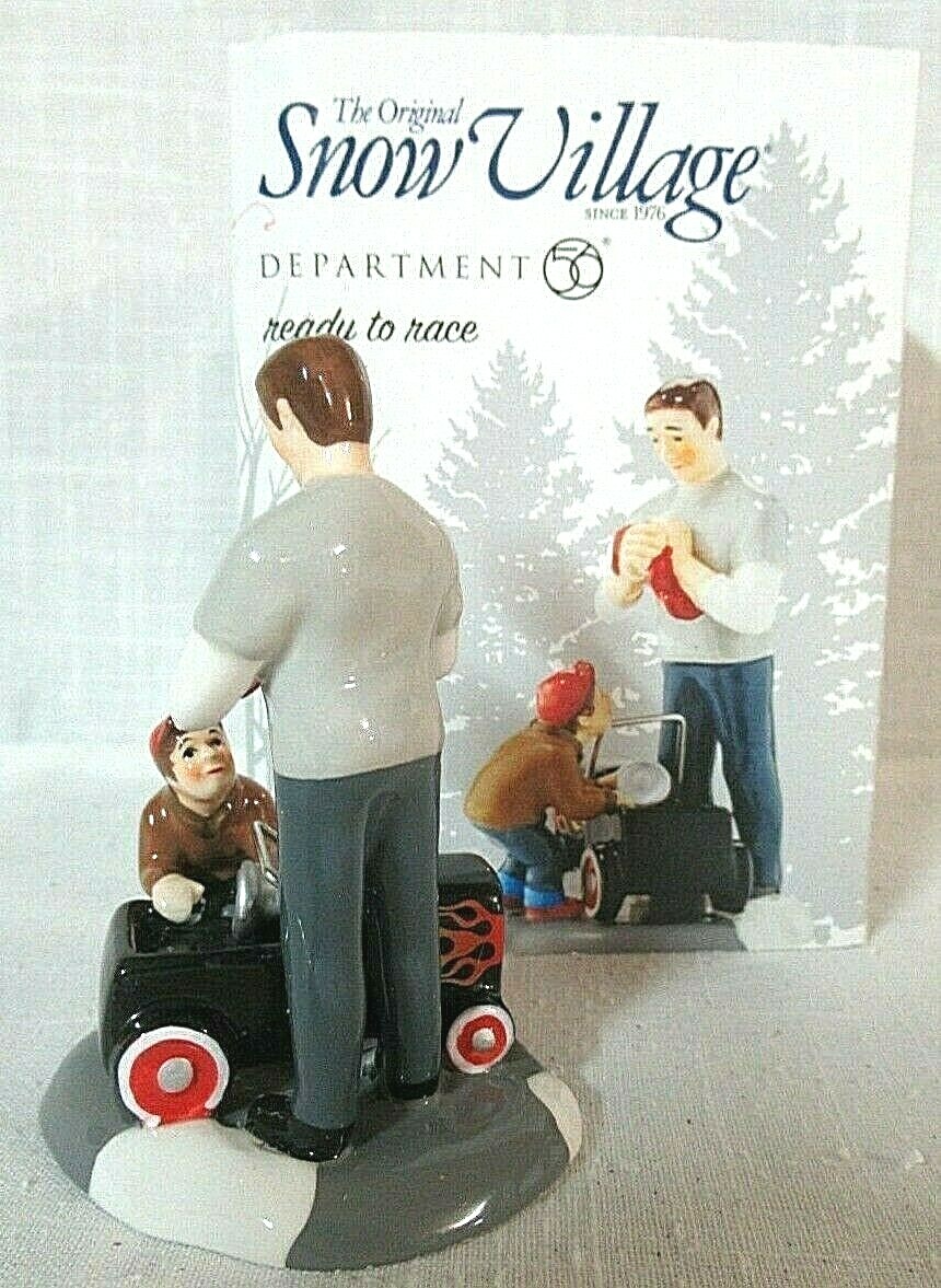 Department 56 Snow Village Accessory Ready To Race # 4050995