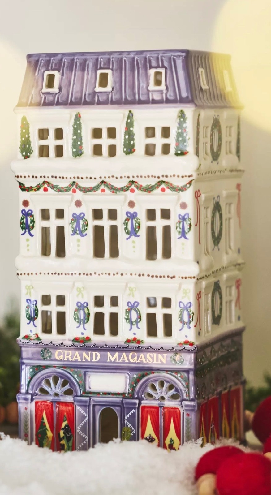 Brand New Sold Out Anthropologie Holiday Ceramic Department Store