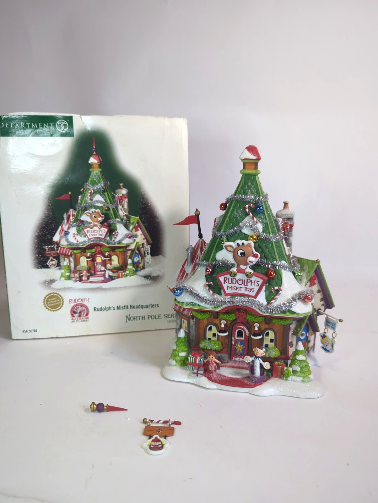Dept 56 North Pole Rudolph’s Misfit Headquarters **See Ad** C8