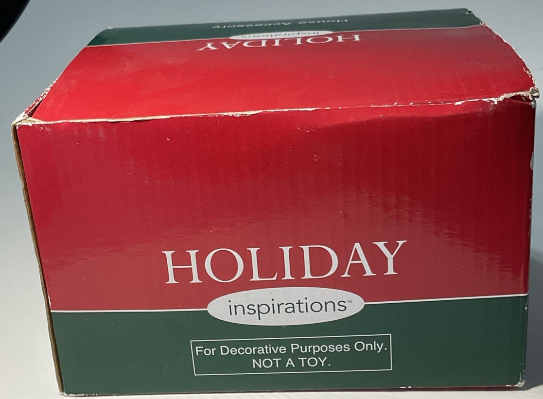 2009 Holiday Inspirations Horse Stable House Accessory Christmas Original Box
