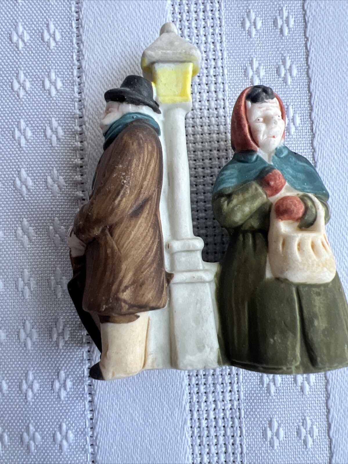 Set of 3 unknown brand Christmas village people