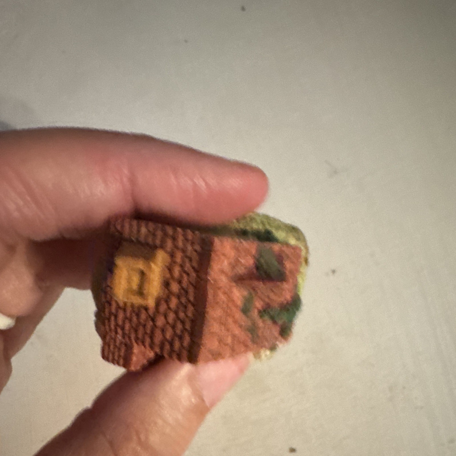 Resin Cottage Village Miniature Houses Multicolor Lot of 2 Small Figurines