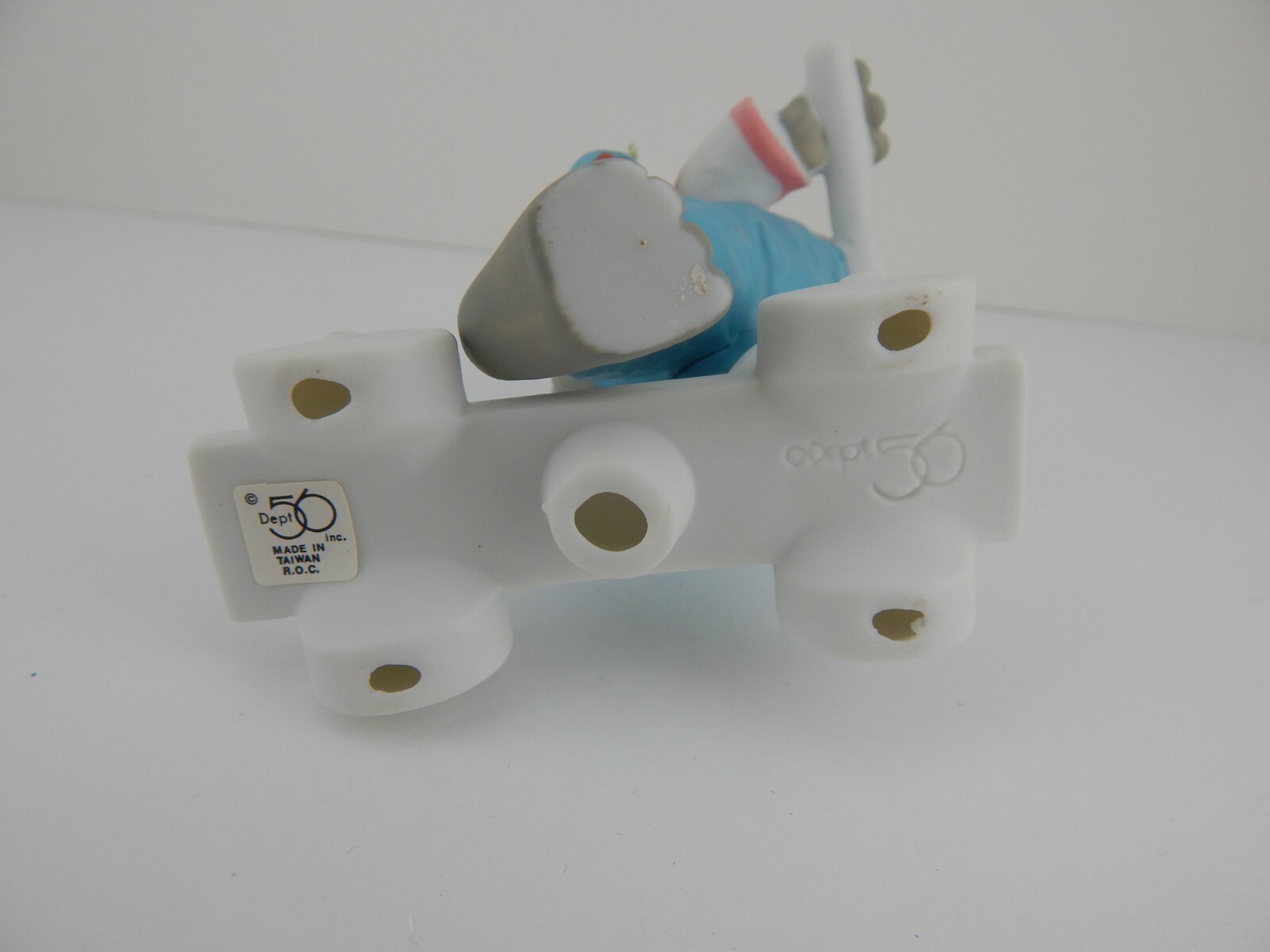 Dept 56 Hide-A-Way Hollow Easter Bunny Boy on Scooter w/ Carrots 74799 w/ Bx 19