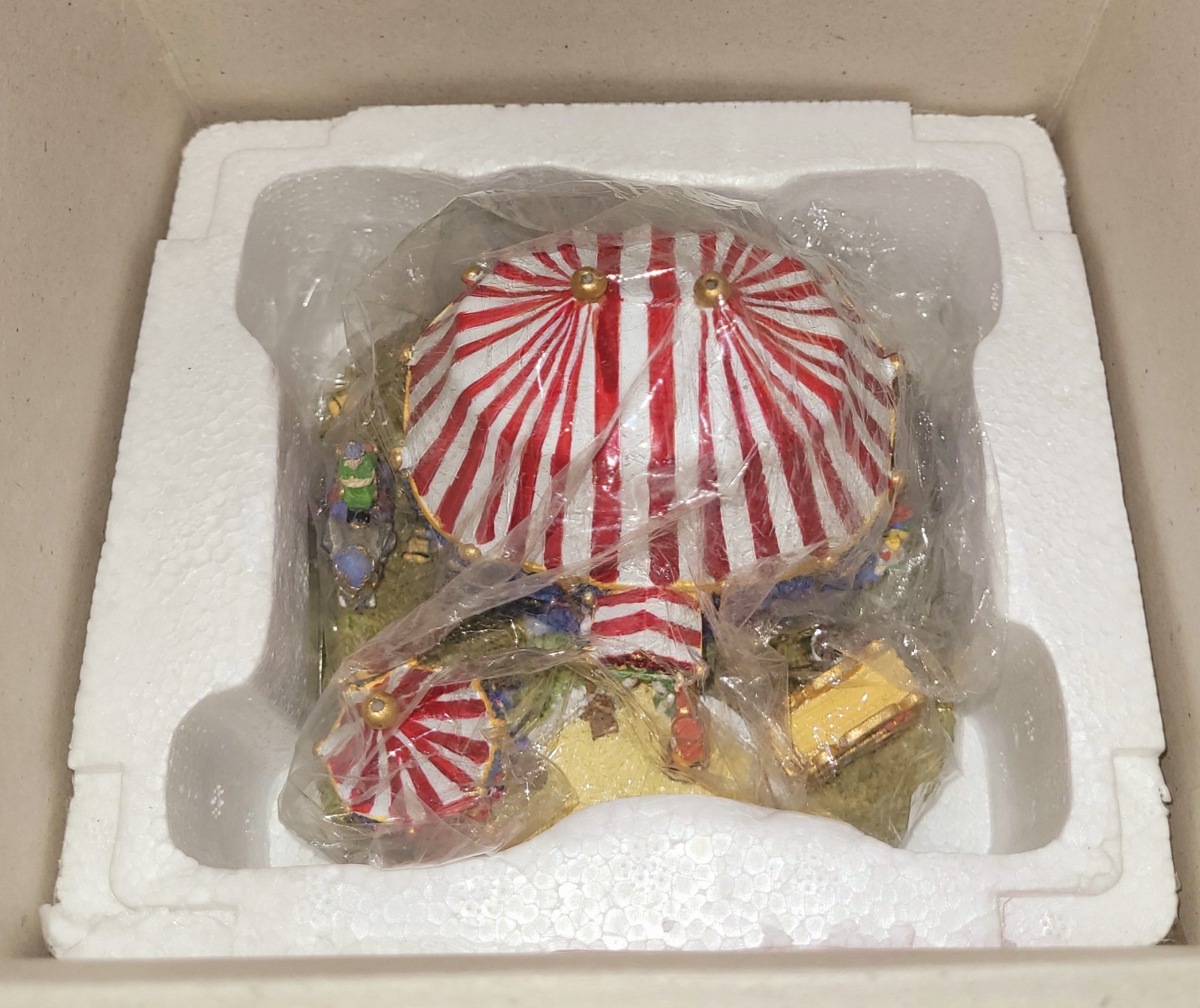 VTG Rare 1998 Liberty Falls Circus Big Top Entrance Miniature Village AH1149
