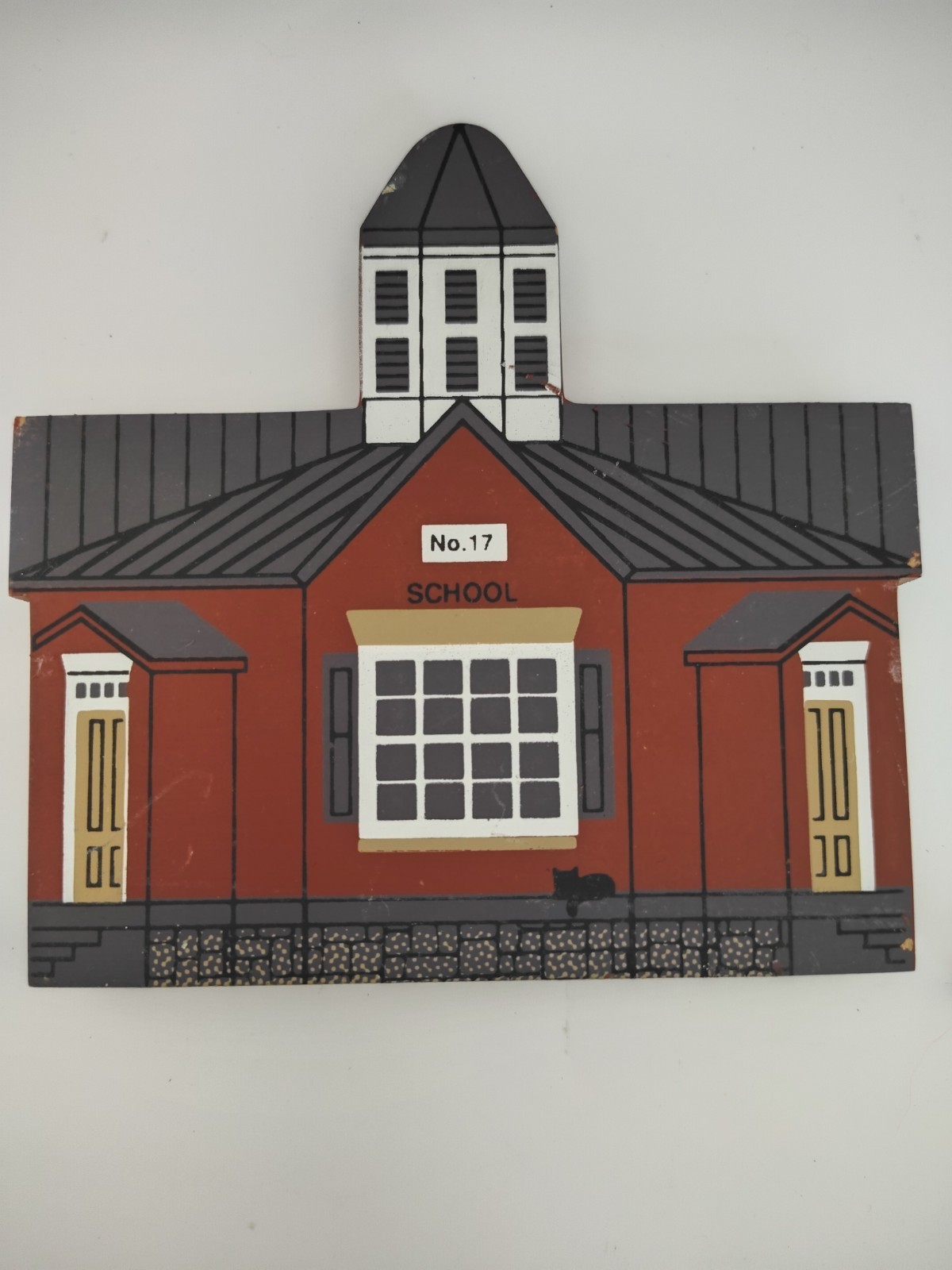 Vtg 1989 The Cat’s Meow Series VII Octagonal School Skaneateles,NY Faline Jones