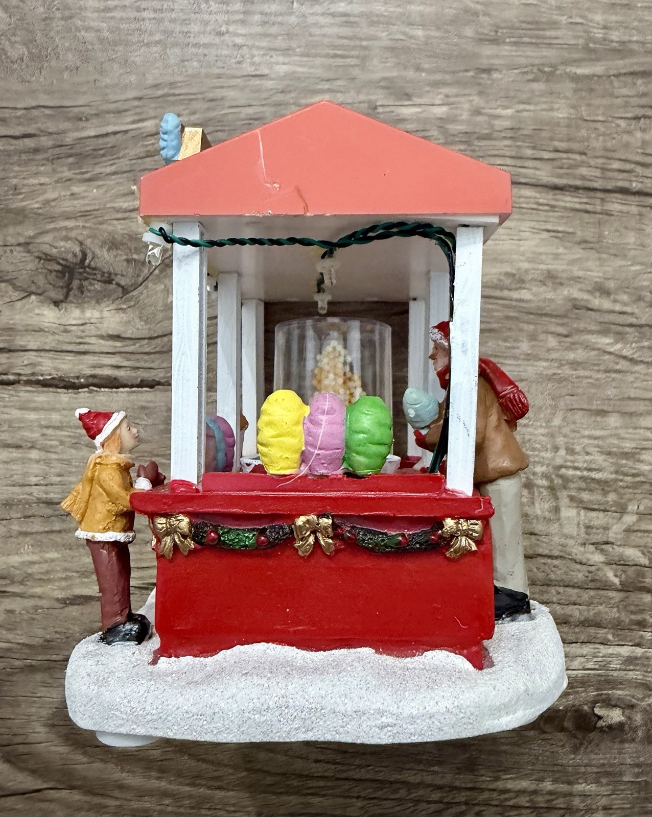 Kettle corn stand St nicholas square village