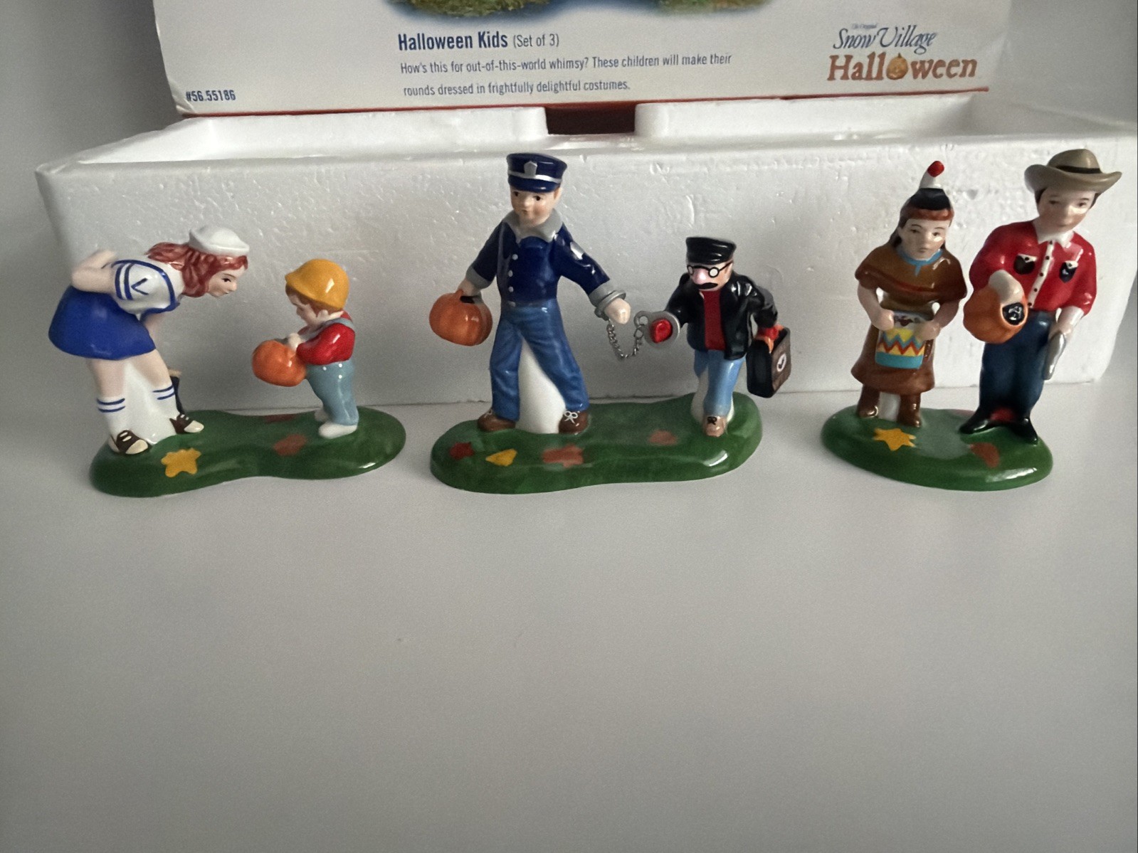 Department 56 Halloween Kids Set of 3 #55186 w/ Box