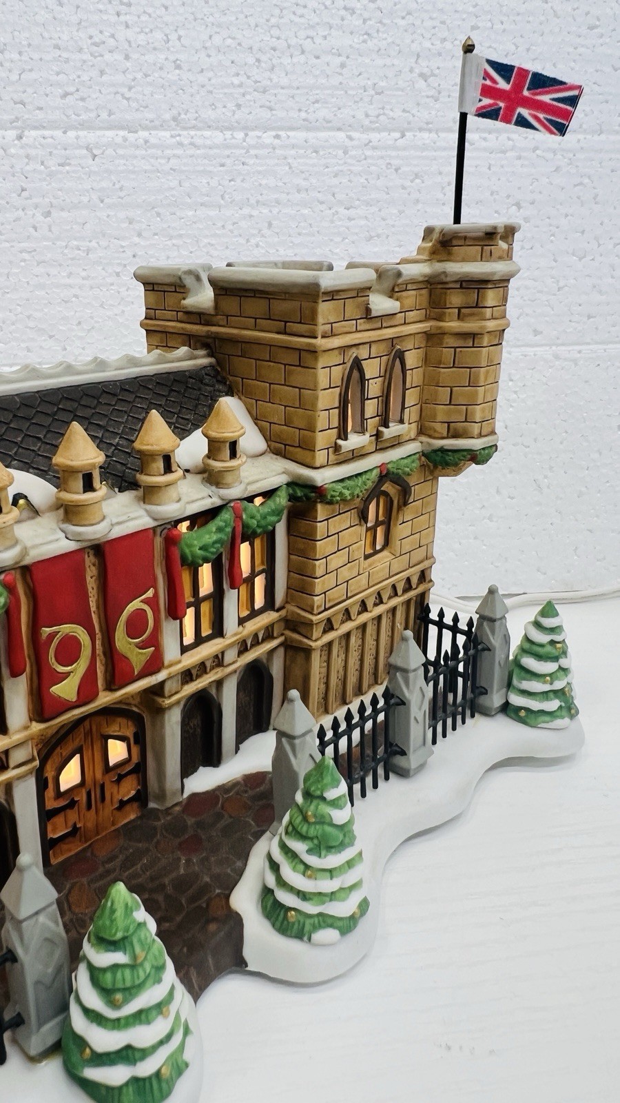Dept 56 Historical Landmark Series “Big Ben” Set Of Two 58341 Retired Excellent