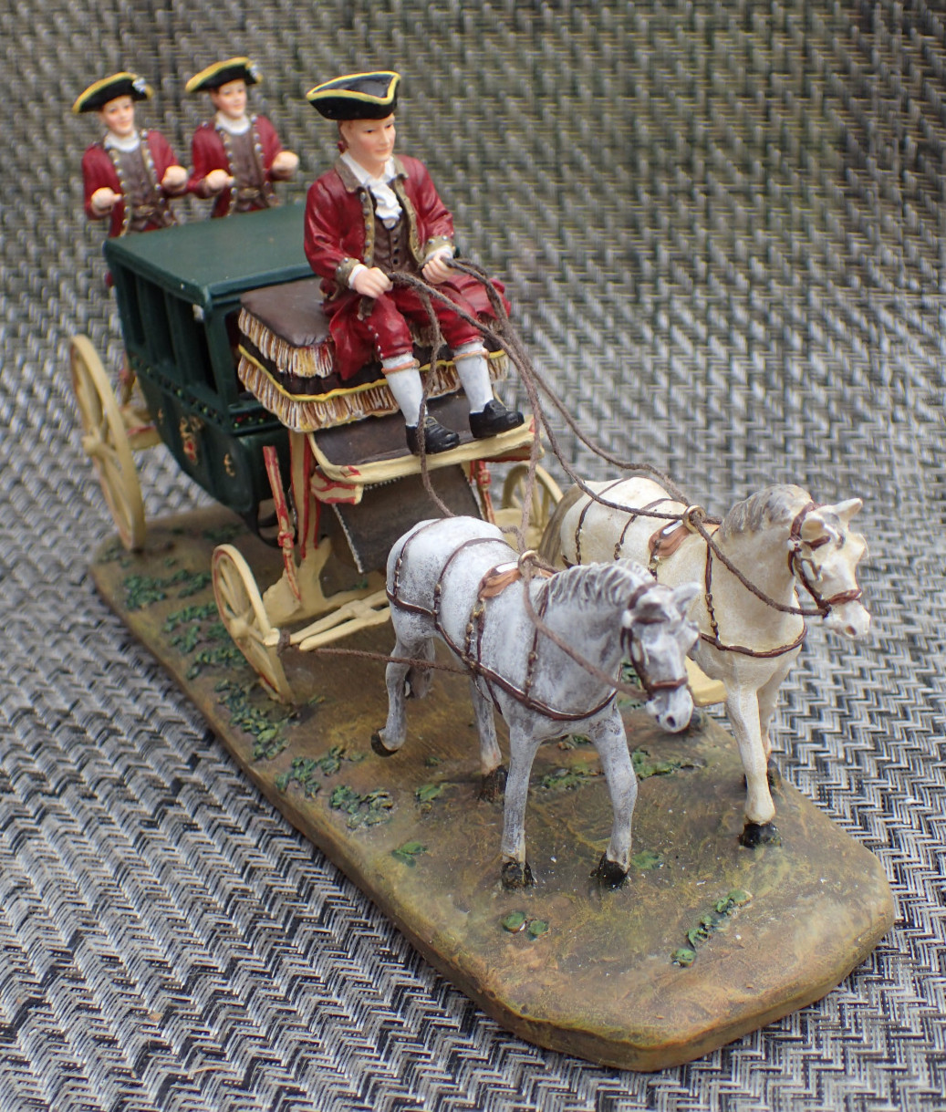 DEFECTIVE RANDOLPH CARRIAGE COLONIAL WILLIAMSBURG VILLAGE COLLECTION IN G3D