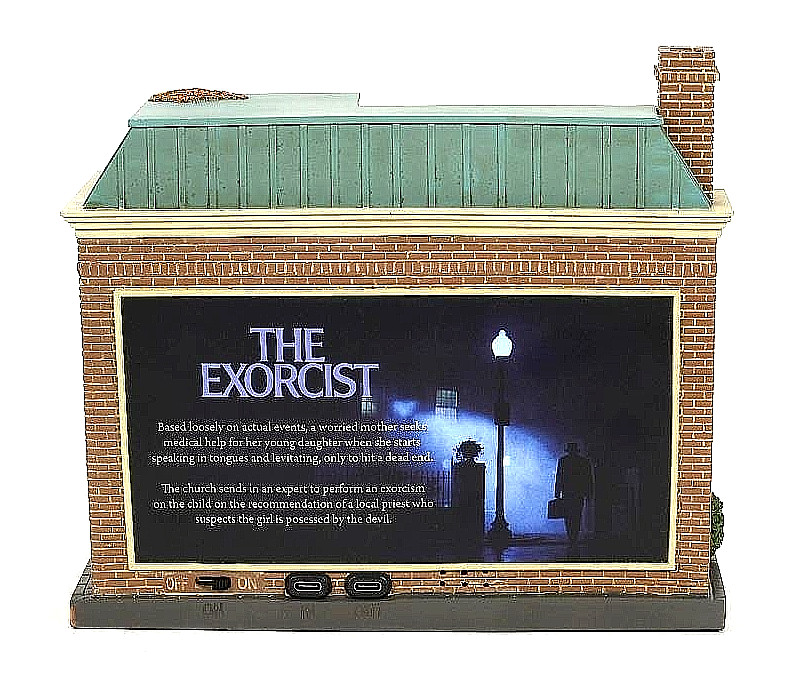 Dept 56 The Exorcist House Fright Avenue Horror Halloween Village Light 6014687