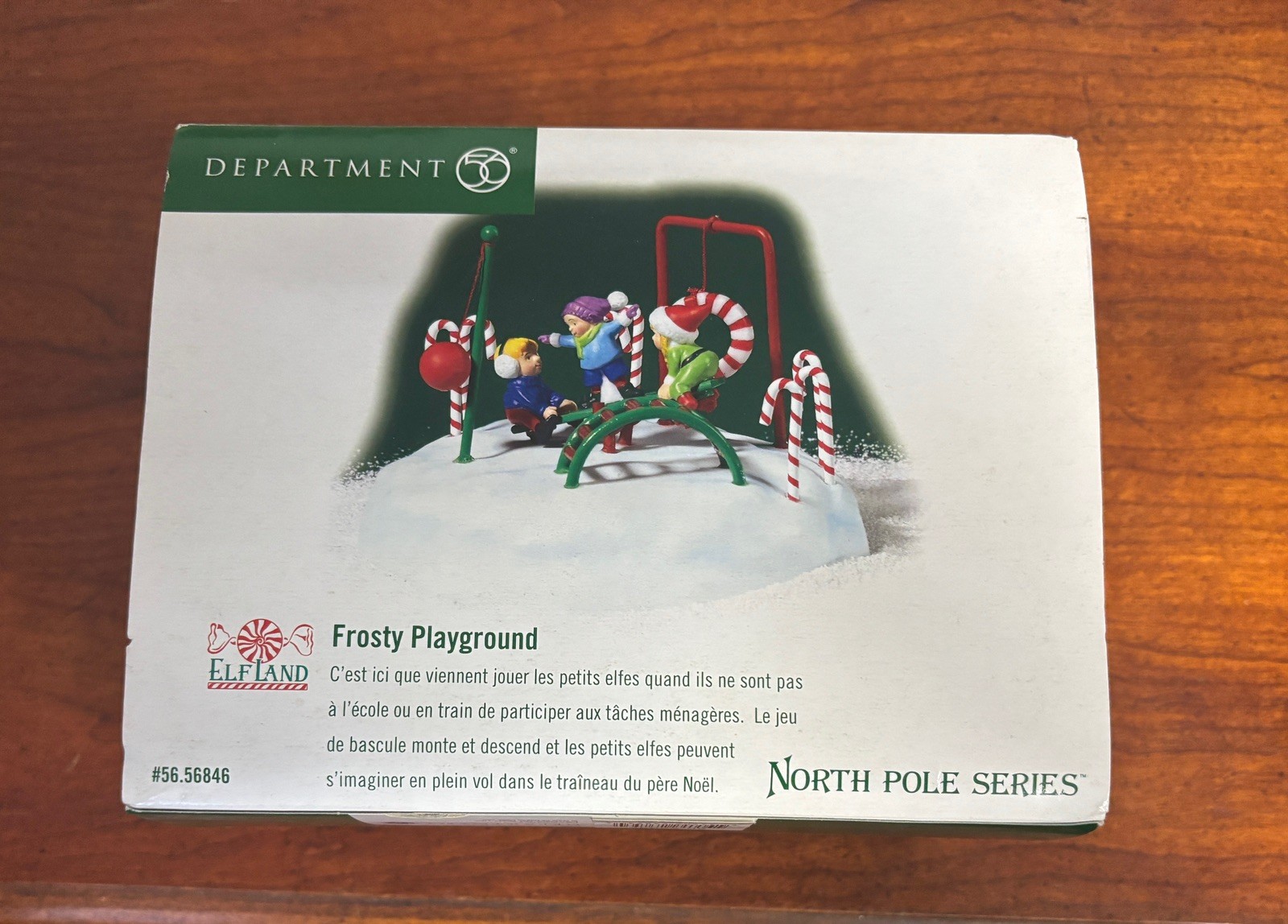 Department 56 “Frosty Playground” #56846 Elf Land Series