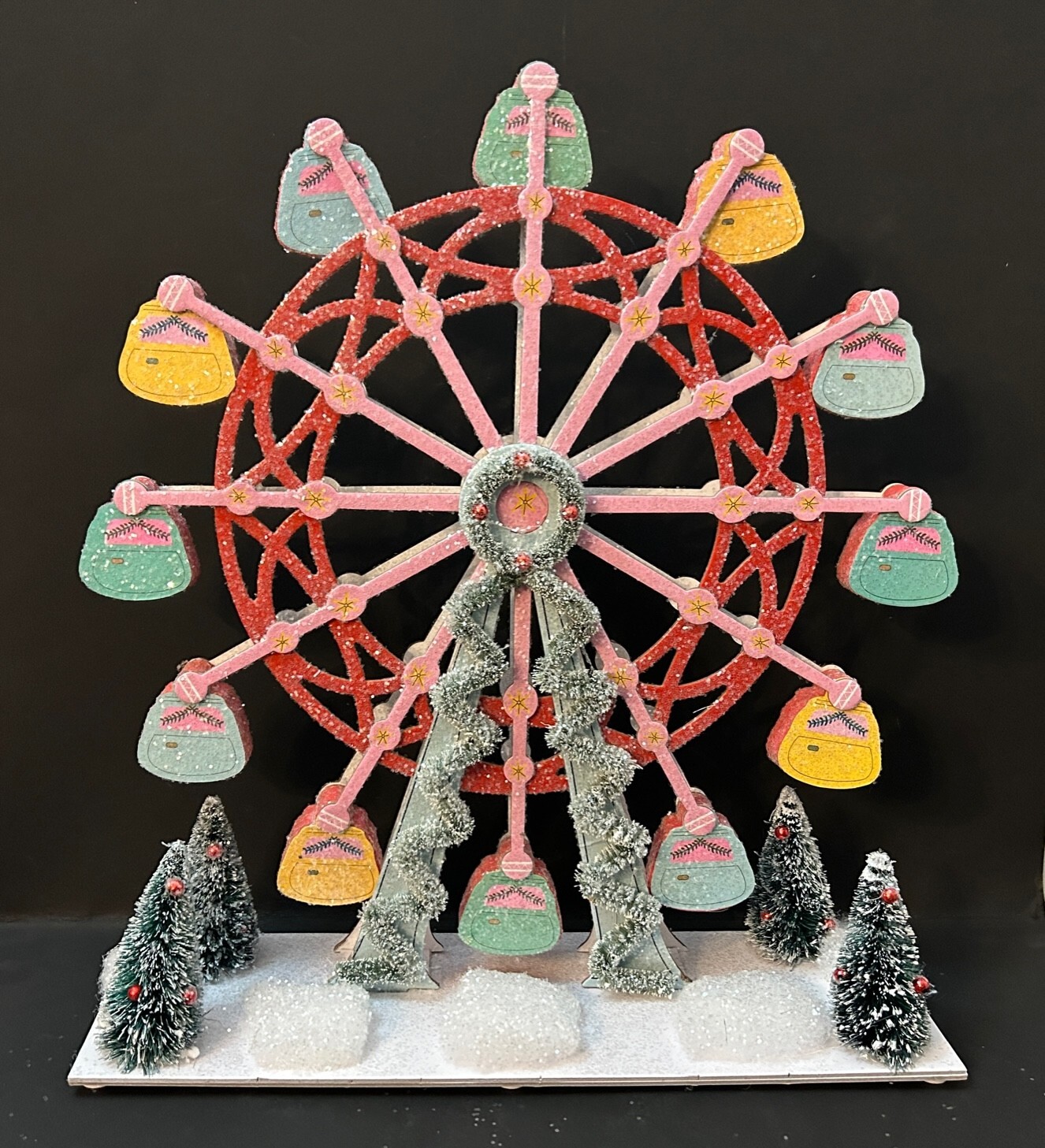 NIB Anthropologie George & Viv Ferris Wheel Holiday Village 2022 Emily Taylor